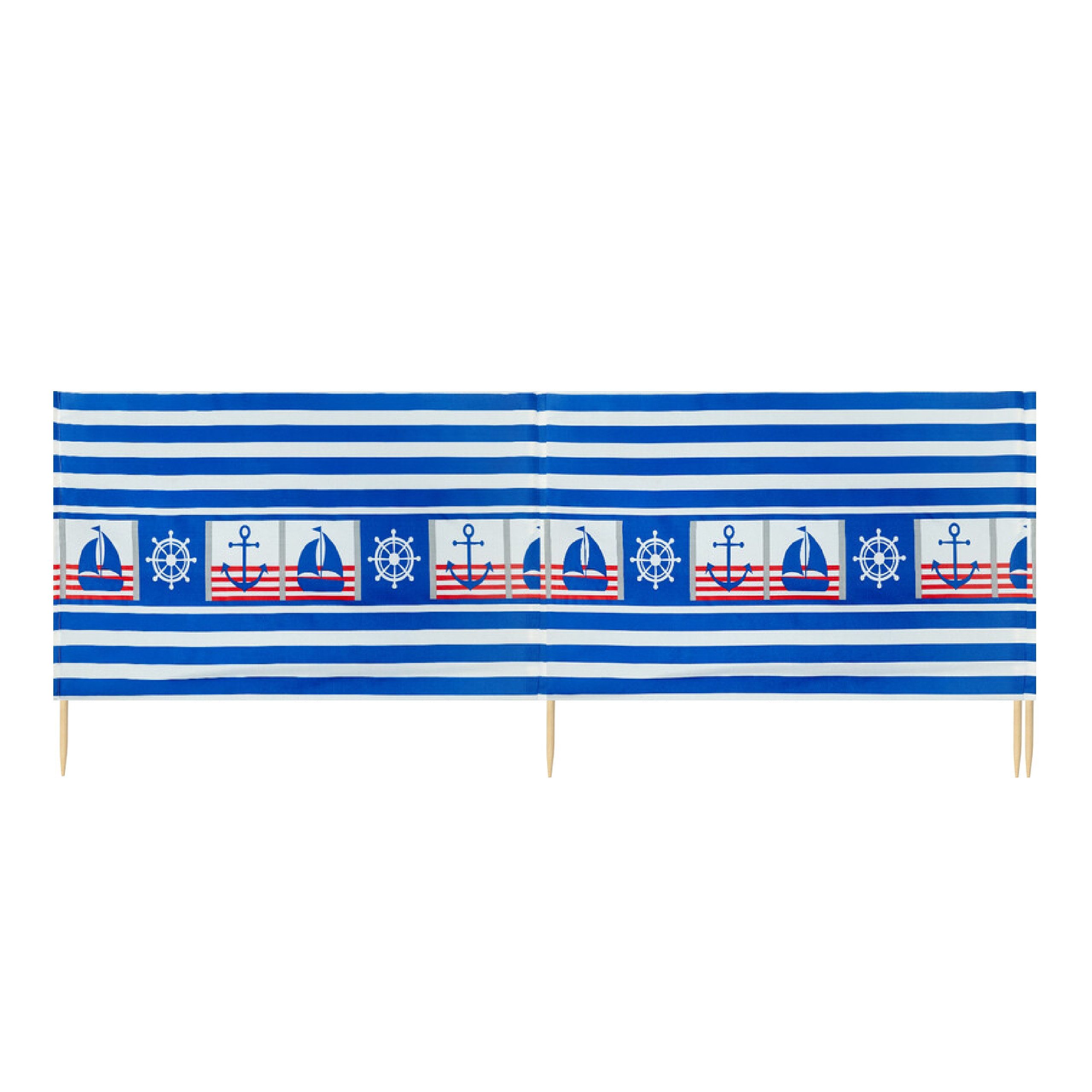 Ladeheid Windschutz Strand Sichtschutz 4m LAEX001 günstig online kaufen