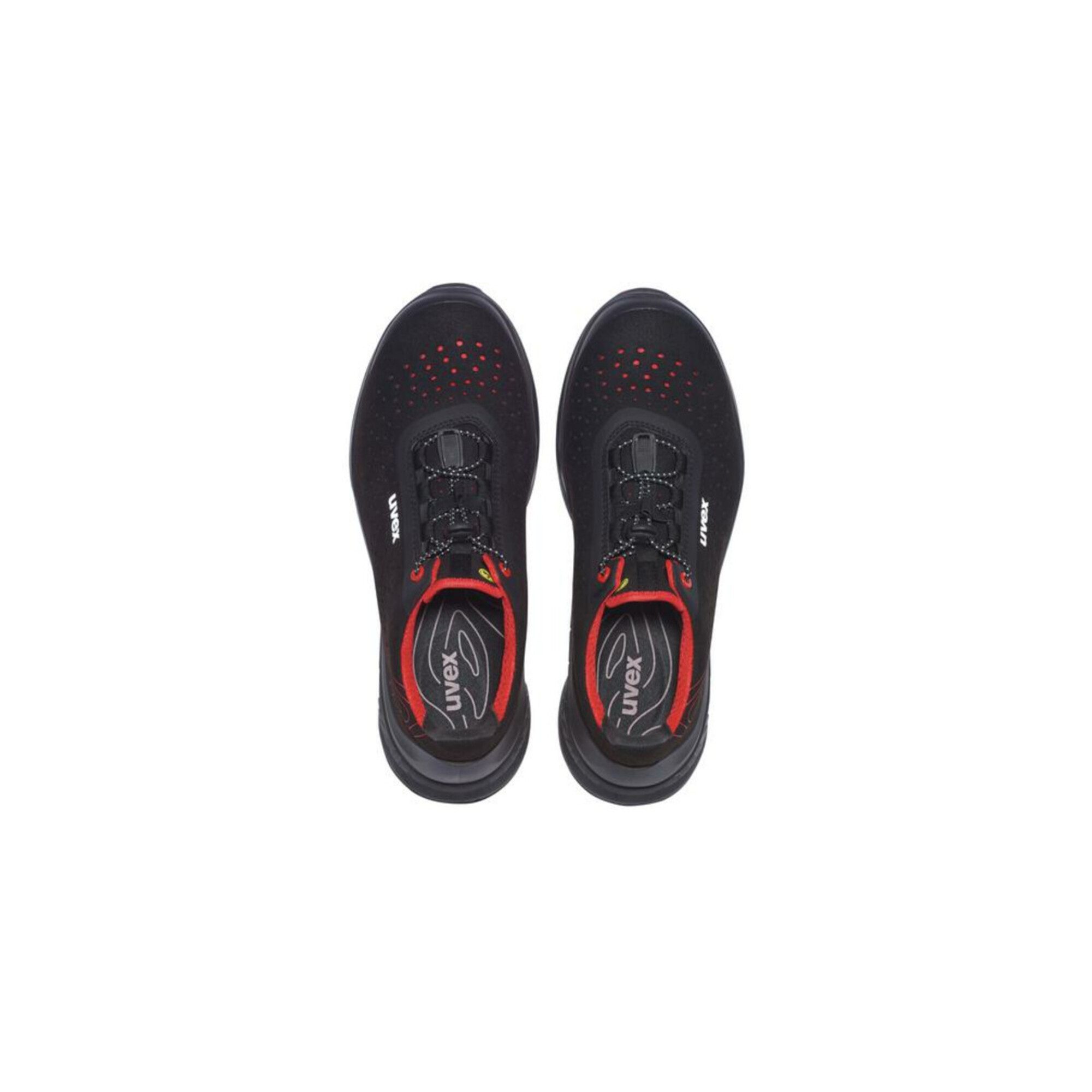 Uvex uvex Sicherheitshalbschuhe S1P SRC uvex 1 G2 aus Mikrovelours, uvex xe Sicherheitsschuh – Bild 2 von 5