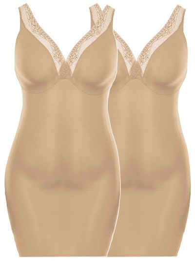 Susa Miederbody 2er Pack Shaping Kleid Bodyforming (Spar-Set, 2-tlg) 360° Shaping