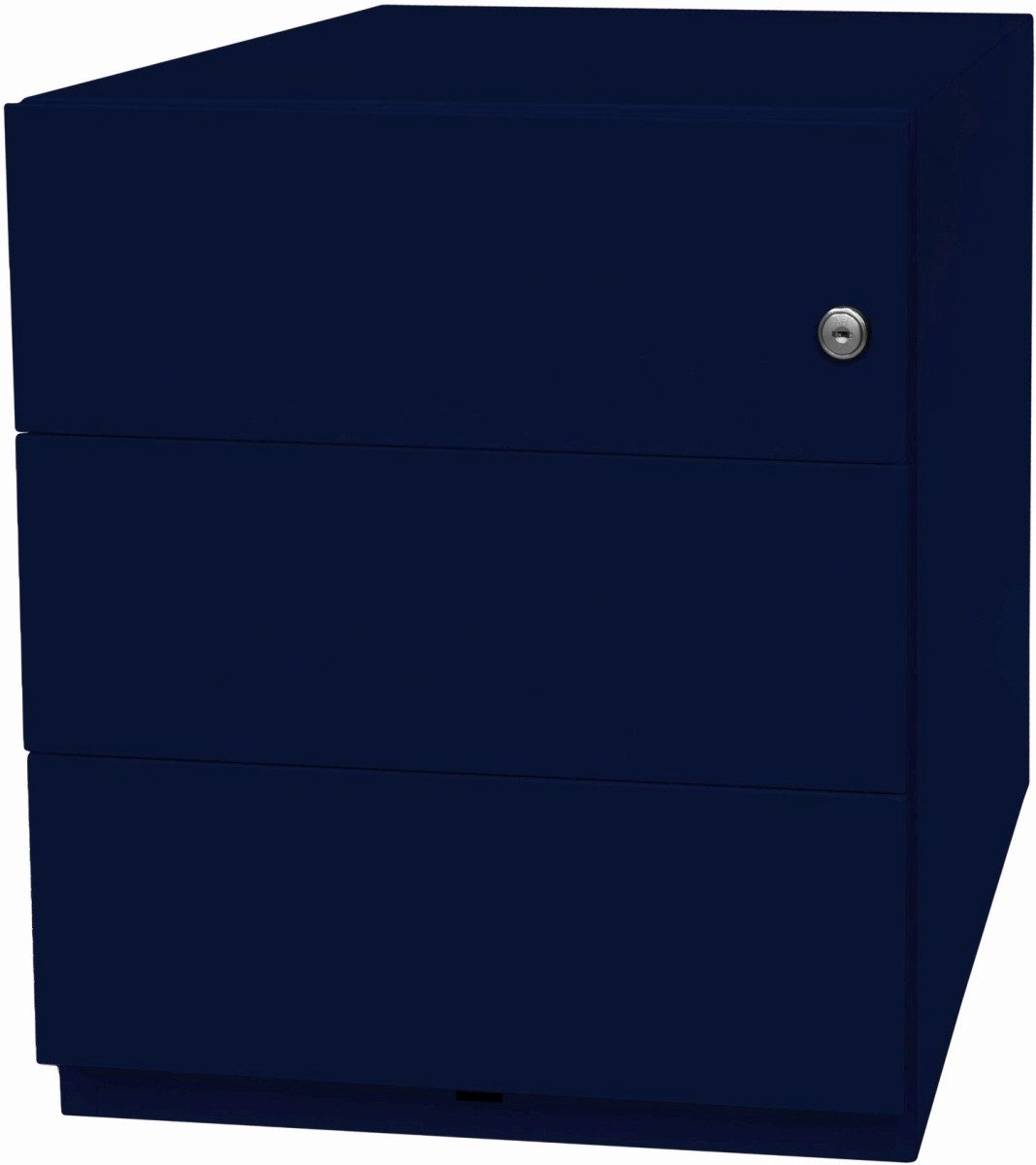Bisley Container Rollcontainer Note NWA Stahl 3x Materialschub HxBxT 495x420x565mm oxfo