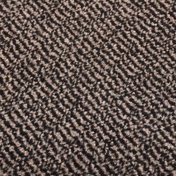 Fußmatte Türmatte Fußmatte getuftet Dunkelbraun 90x150 cm Schmutzfangmatte Türv, vidaXL, Rechteck, Höhe: 150 mm