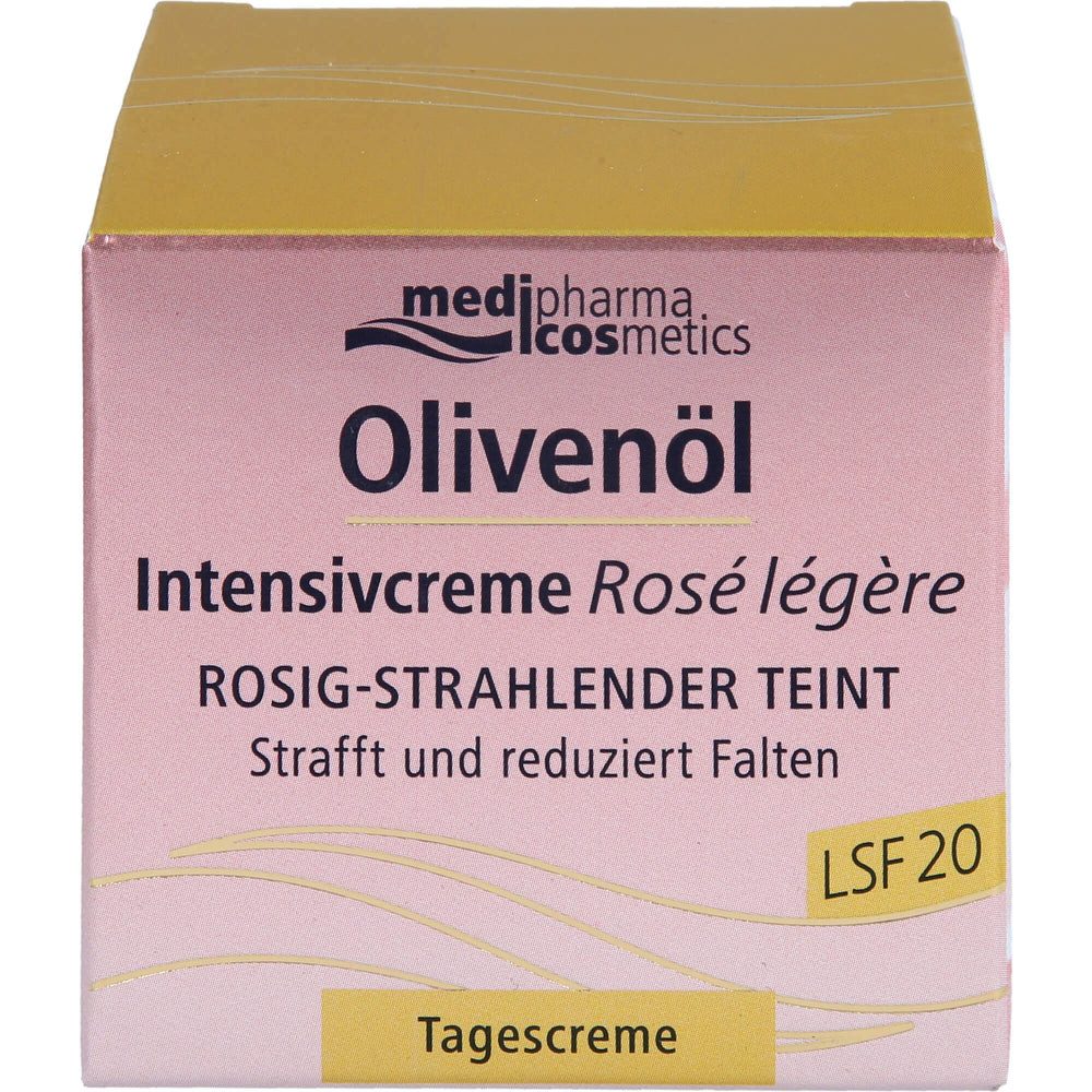 Tagescreme Olivenöl Intensivcreme Rose Legere