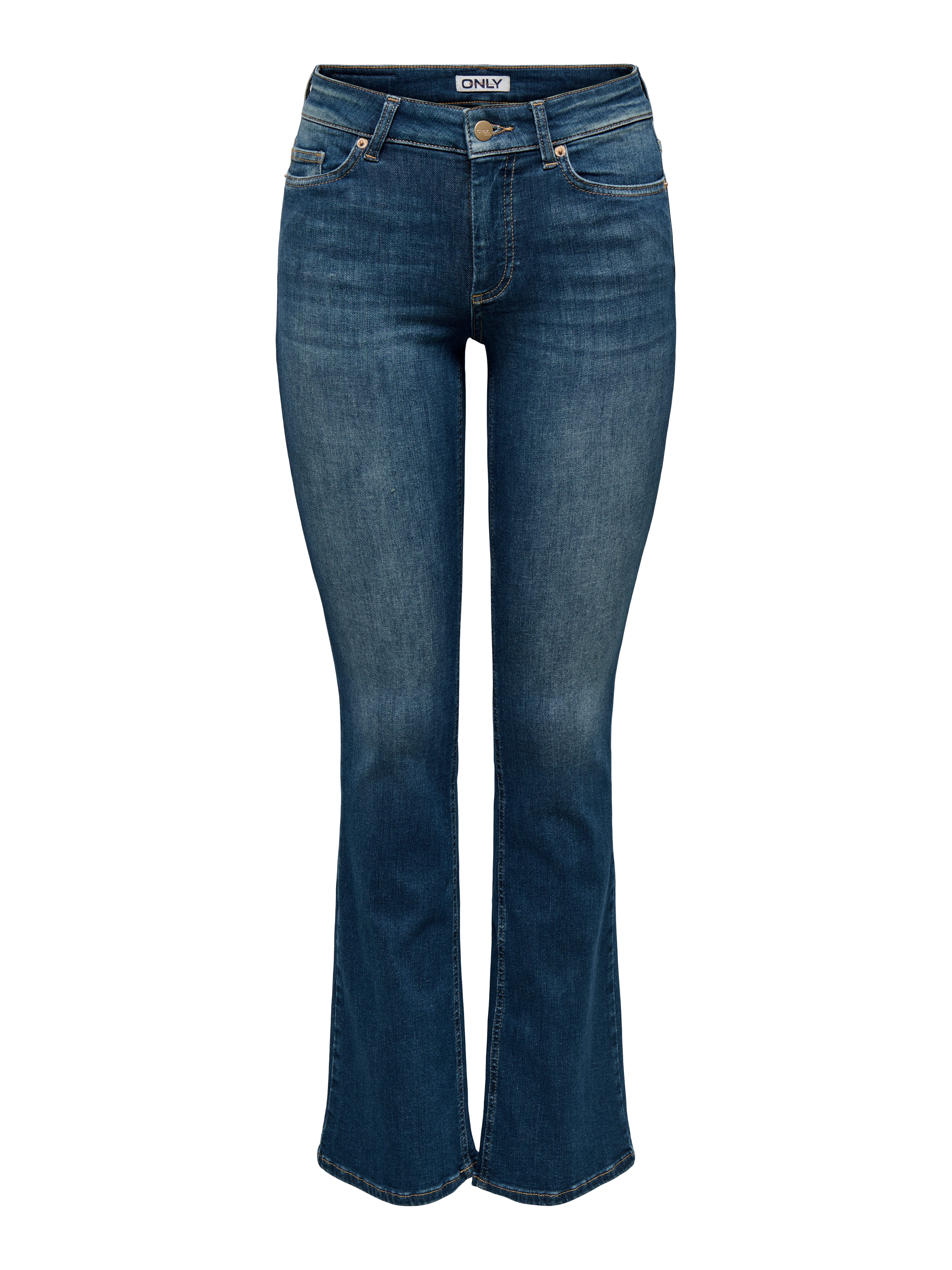 ONLY Bootcut-Jeans ONLBLUSH MID FLARED DNM günstig online kaufen
