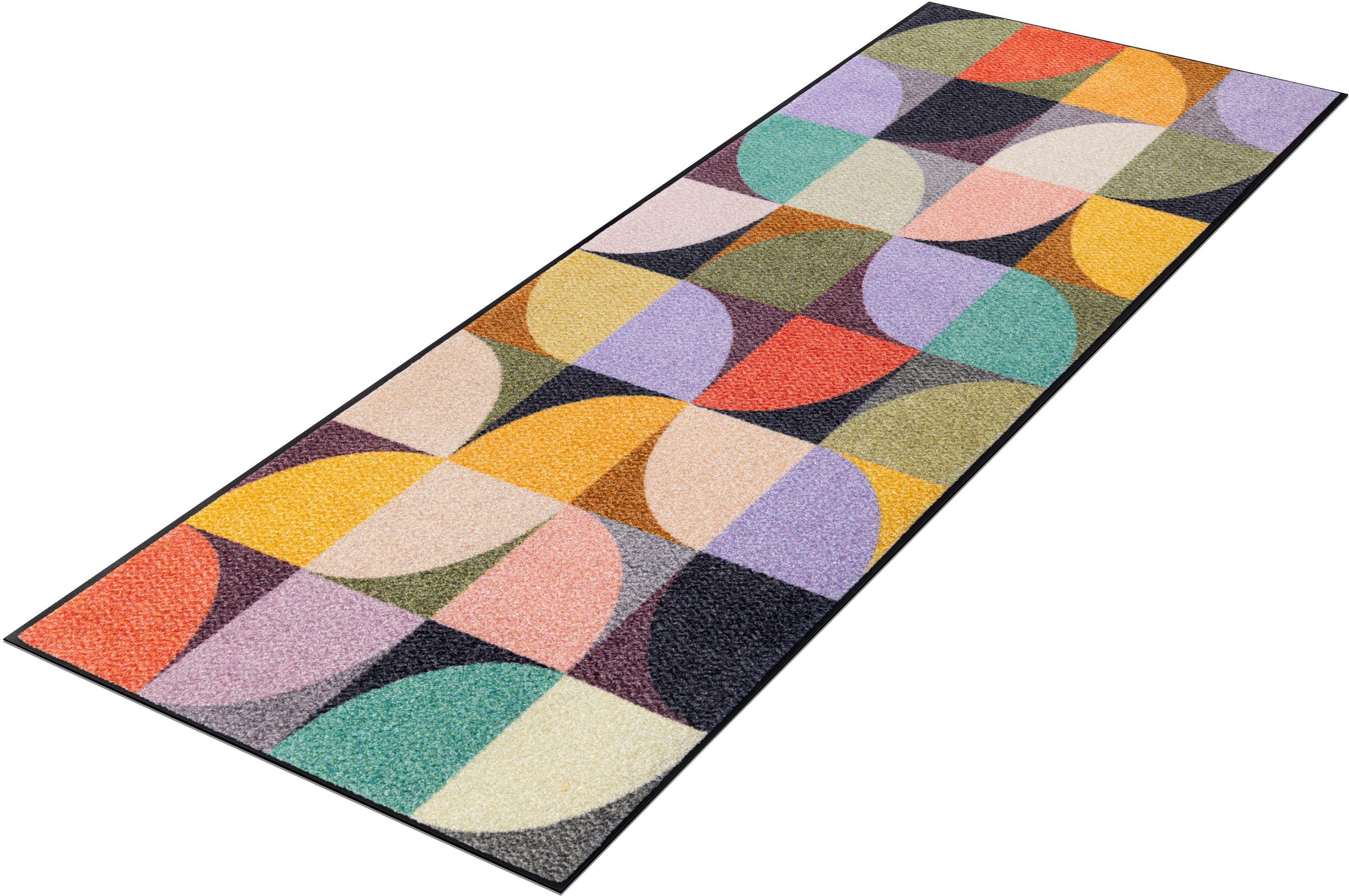 wash+dry by Kleen-Tex Läufer Colour Moments, rechteckig, Höhe: 7 mm