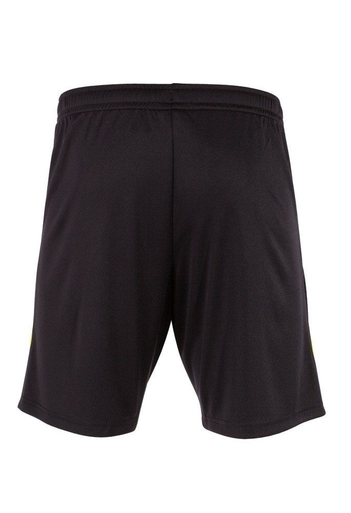 Joma Sporthose Bermuda Championship VII (100% Polyester) kurz schwarz/gelb Herren