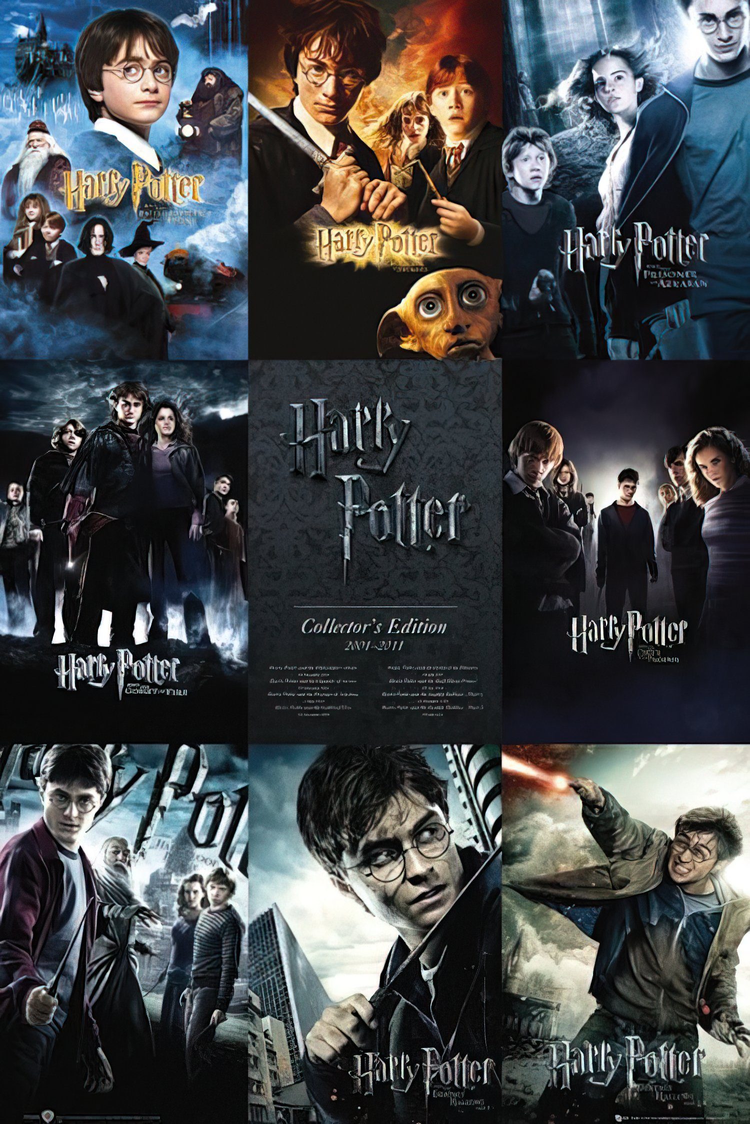 GB eye Poster Harry Potter Poster Collector's Edition 2001-2011 61 x 91,5