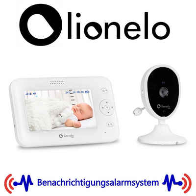 lionelo Video-Babyphone Babyline 8.1, Reichweite 300m Temperatursensor Akku 40 std. 4,3'