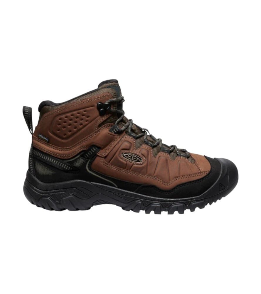 Keen Targhee IV Mid Wide WP (Nubukleder, wasserdicht, weit) braun/schwarz Wanderschuh