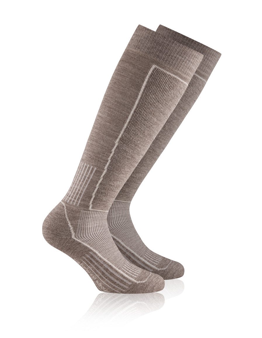 Wandersocken Natural Ski braun