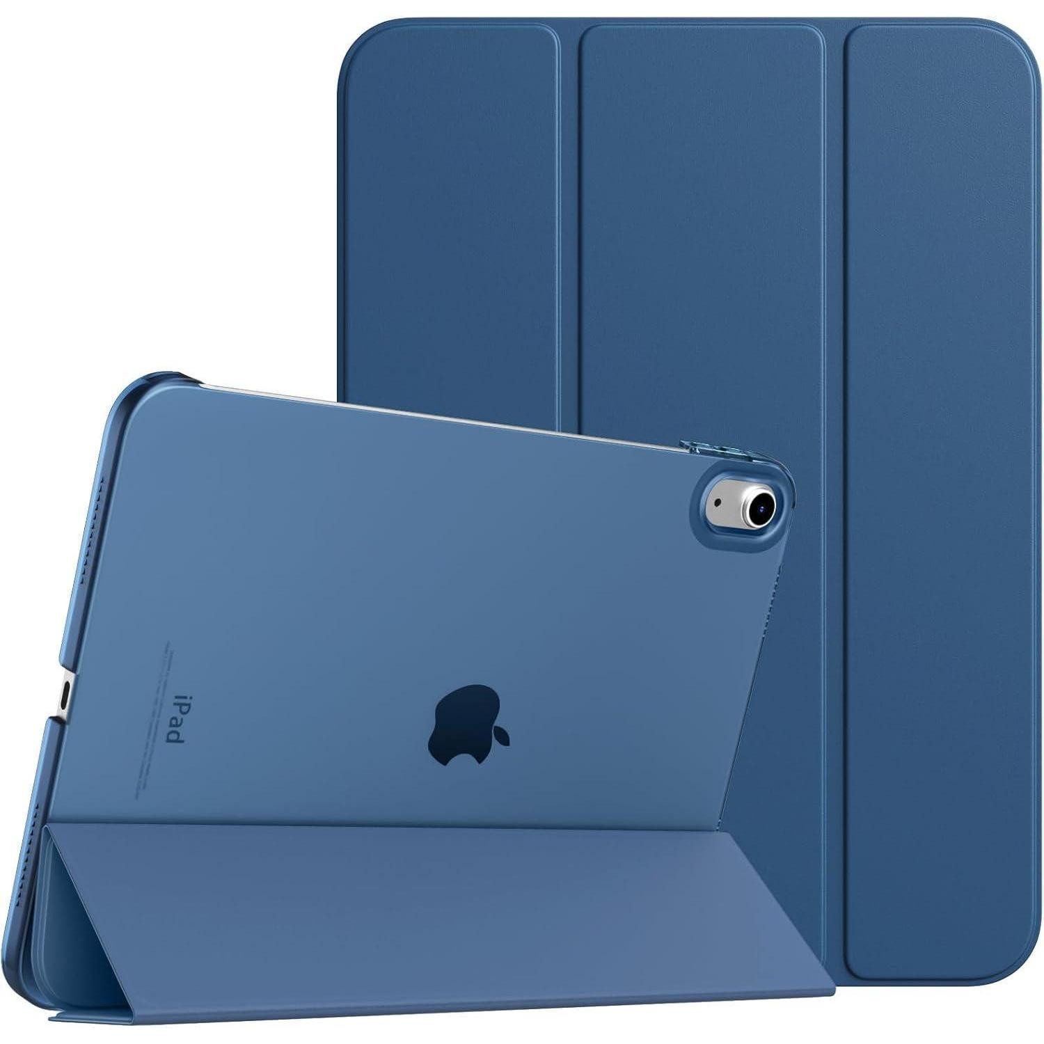 LuxusKollektion Tablet-Hülle iPad 10 Gen 10,9 Zoll 2022 Hülle Schutzhülle Schlank Smart Cover Grau