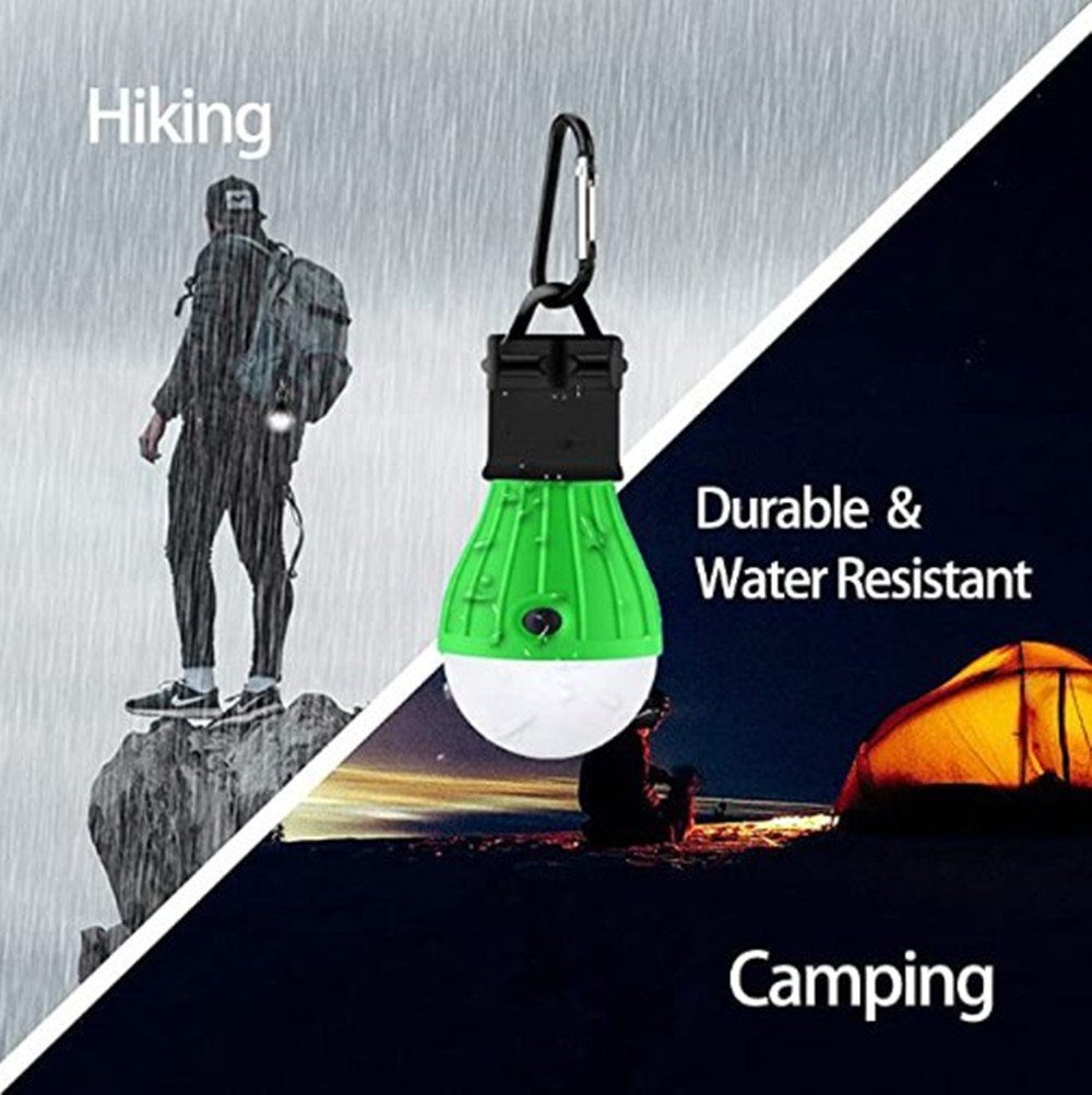 Licht,Notlicht Campinglampe Camping, color XDeer Zubehör Angeln, Wasserdicht, 4 Wandern Beleuchtungsmodi LED,3 für Zeltlampe,Tragbare Campingtisch Camping Camping