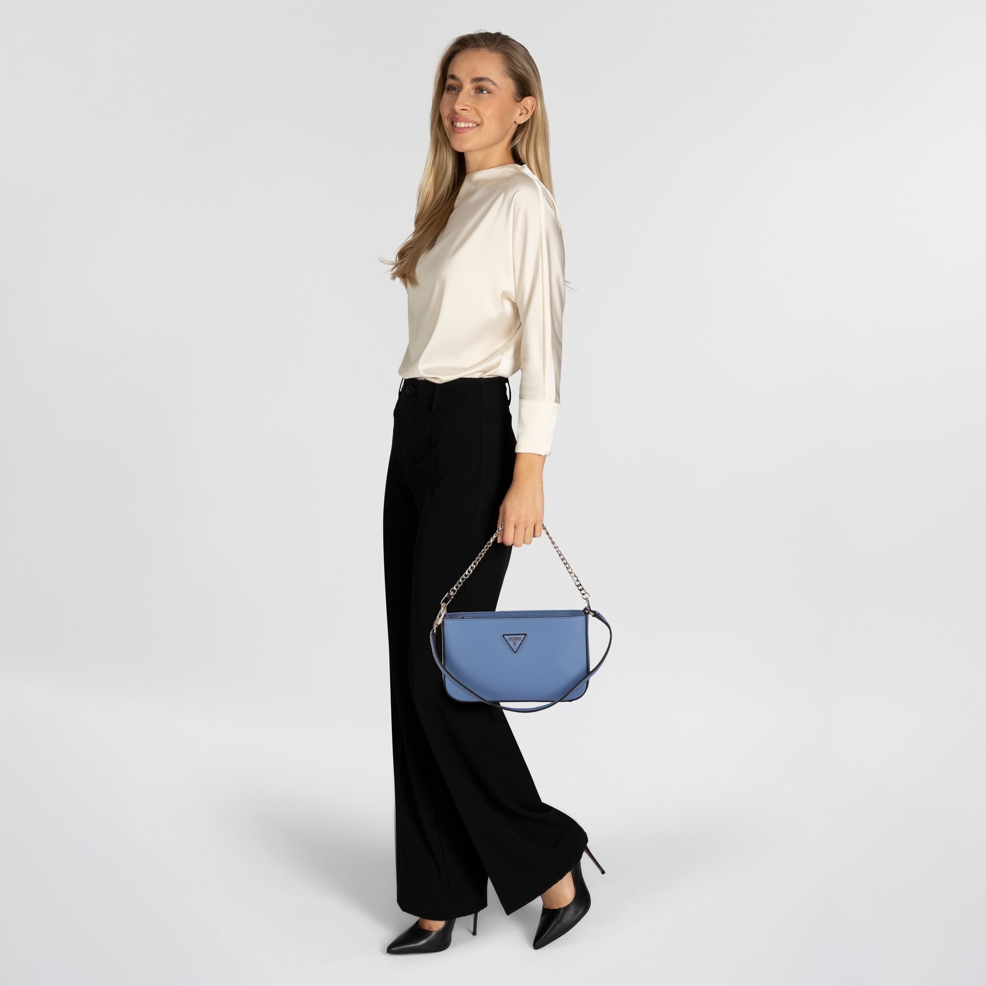 Guess Schultertasche Noelle, Polyurethan günstig online kaufen
