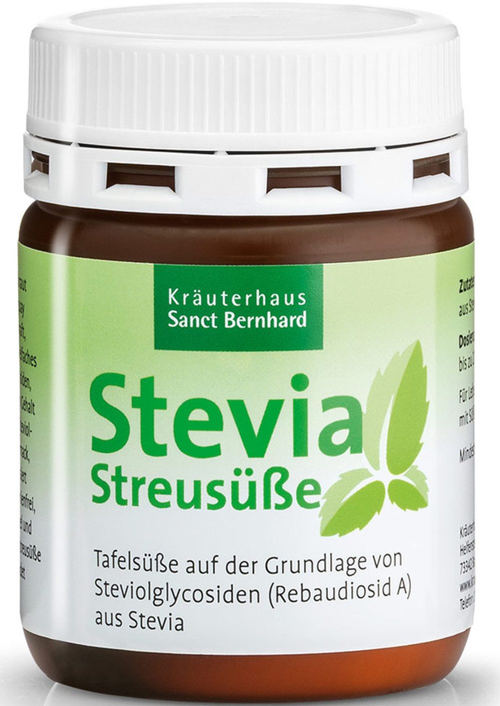 Sanct Bernhard Sanct Bernhard Stevia Streusüße- 50 g Pulver