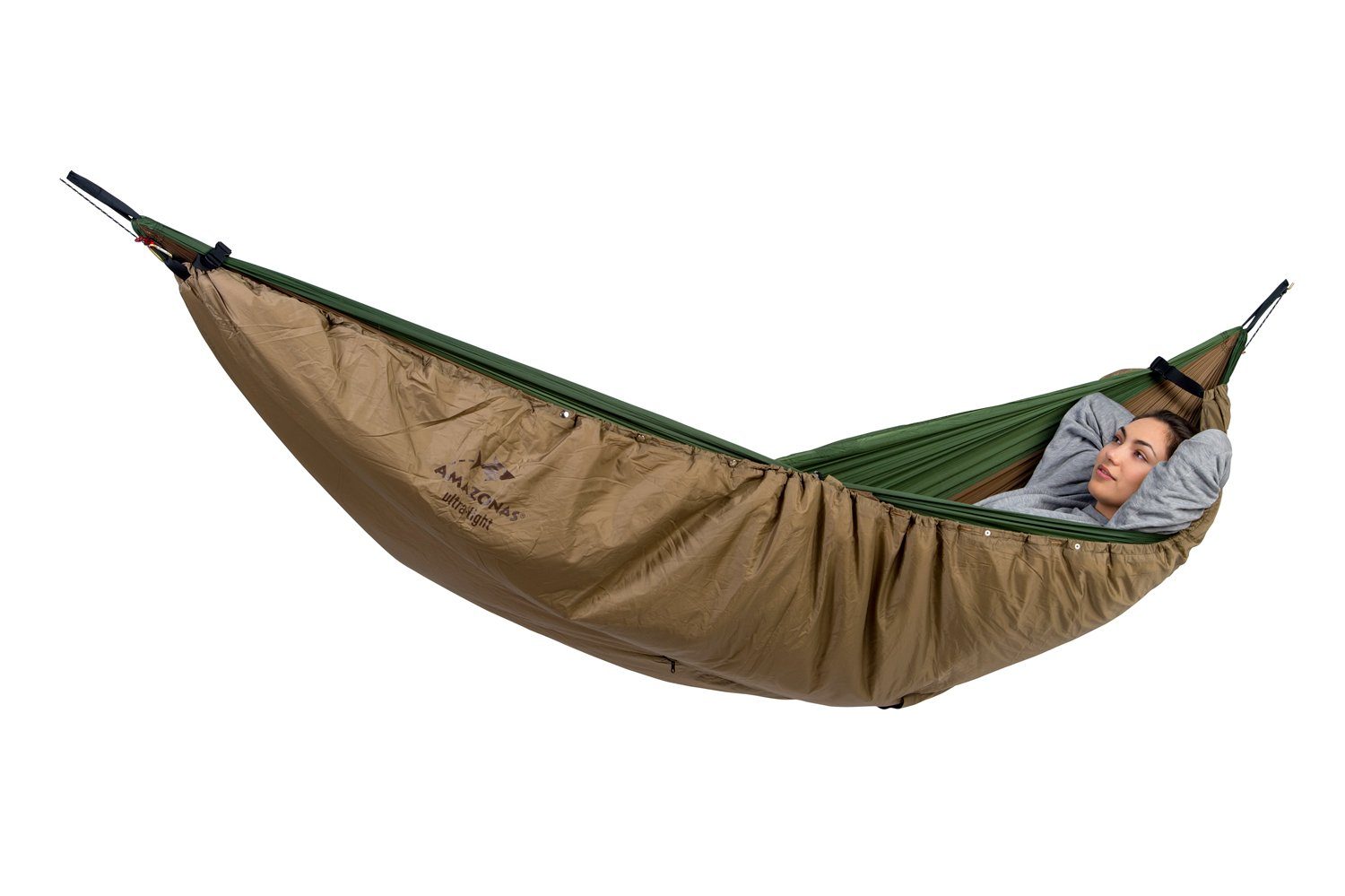 Amazonas Hängematte 2-in-1 Underquilt-Poncho Ultra-Light