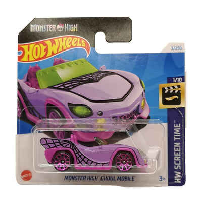 Mattel® Spielzeug-Auto Monster High x Hot Wheels Ghoul Mobile