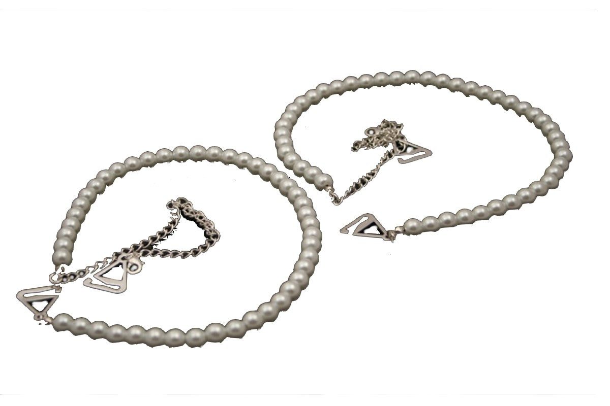 Einkaufszauber BH-Träger Schmuck BH-Träger Perle von Hawaii (1 Paar), Perlen