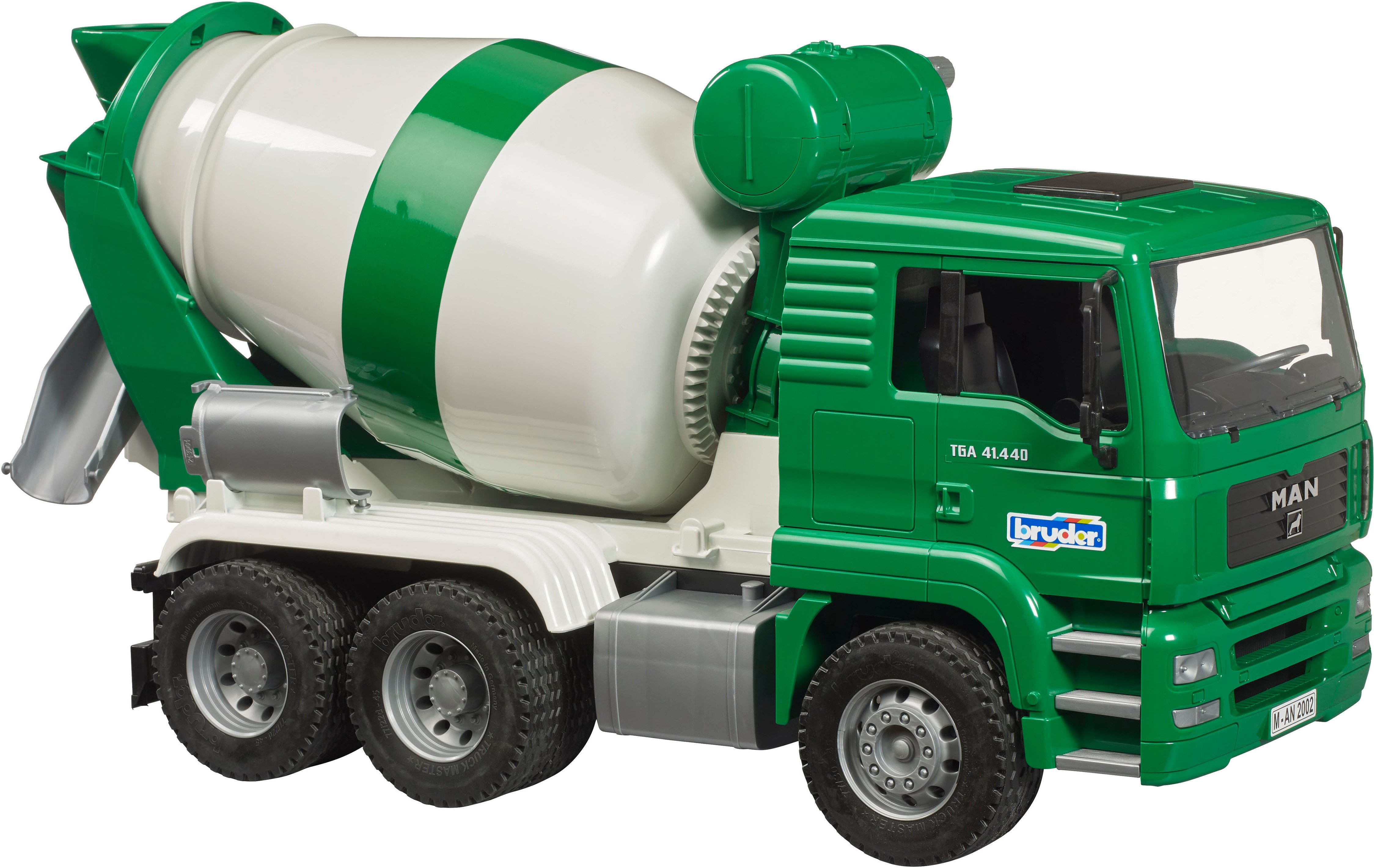 Bruder® Spielzeug-LKW MAN TGA Betonmisch-LKW rapid mix (02739), Made in Europe