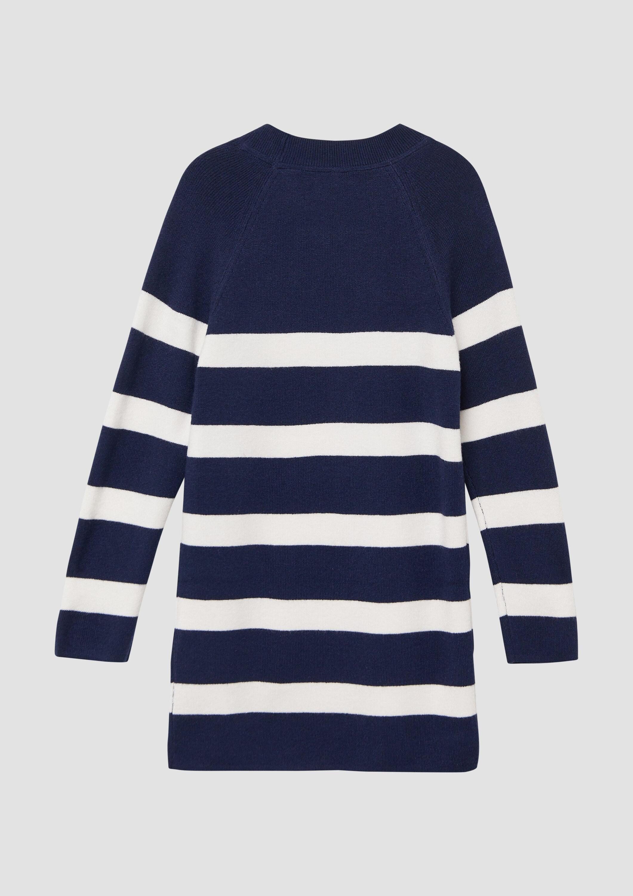 s.Oliver Minikleid Kleid Kurzes Strickkleid aus Viskosemix im Loose Fit