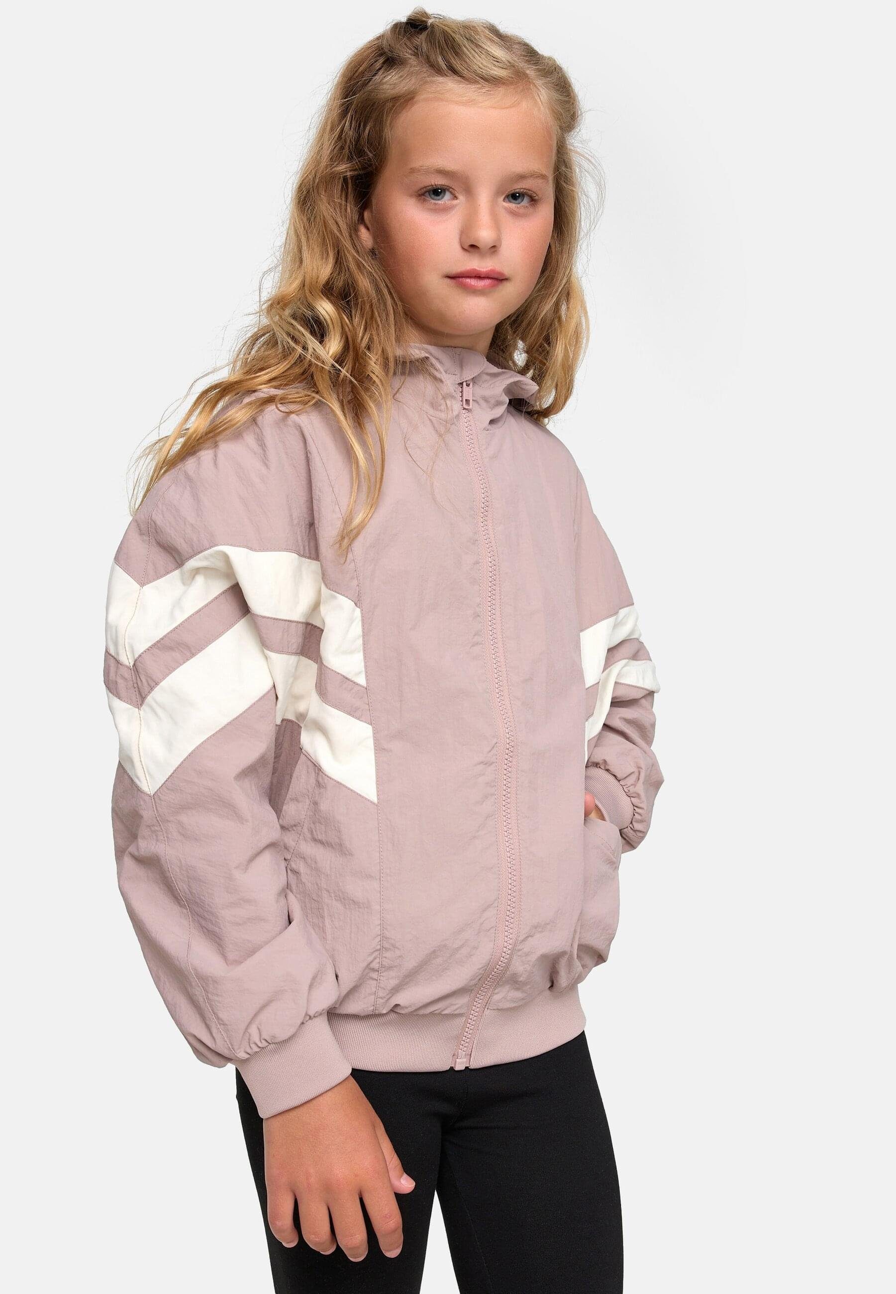 Girls Batwing Jacket (1-St) duskrose/whitesand Damen CLASSICS URBAN Crinkle Blouson