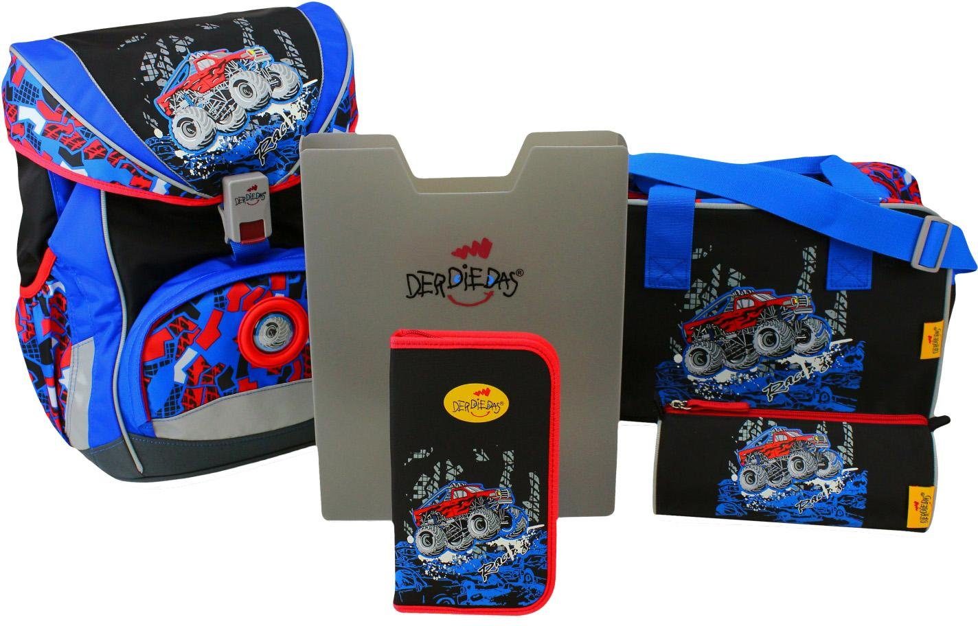DerDieDas® Schulrucksack »ErgoFlex - Big Truck« (Set) online kaufen | OTTO