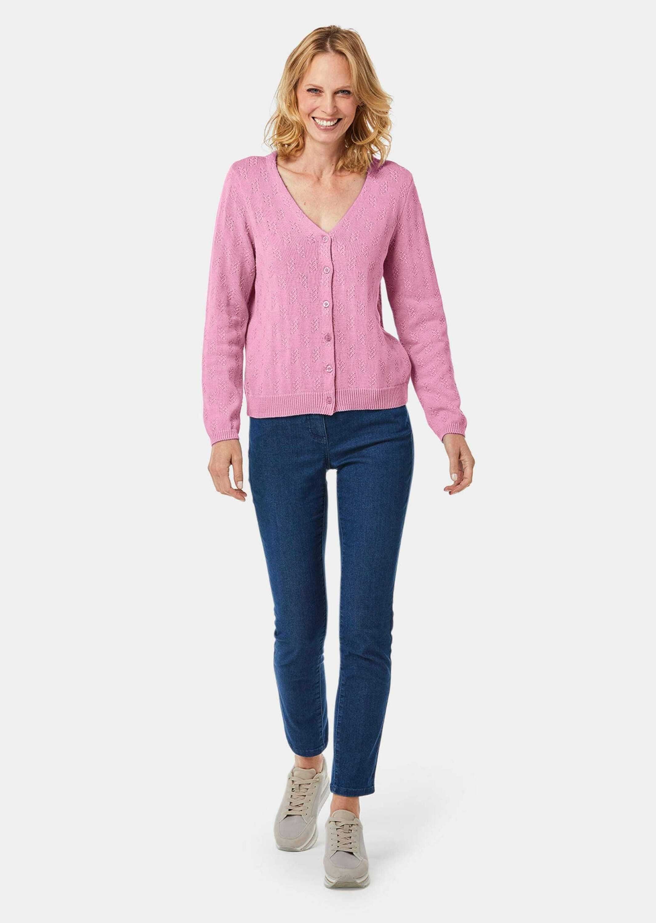 GOLDNER Strickjacke Kurzgröße: Cardigan – Bild 3 von 5
