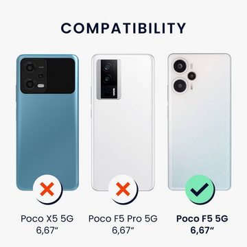 kwmobile Handyhülle Slim Case für Xiaomi Poco F5 5G, Hülle Silikon Handy - Handyhülle gummiert