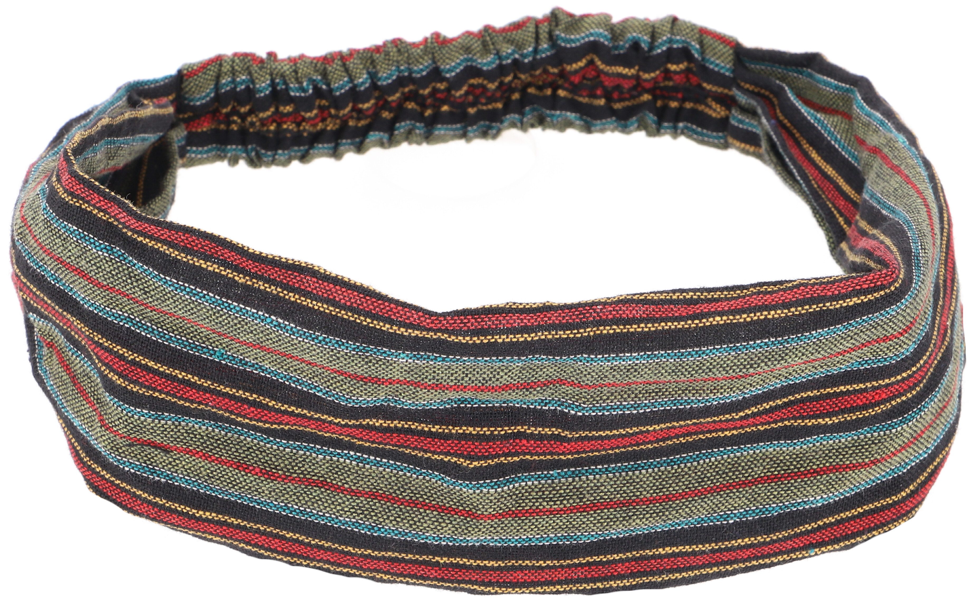 Guru-Shop Stirnband Haarband, Kopfband, gestreifte Bandana..