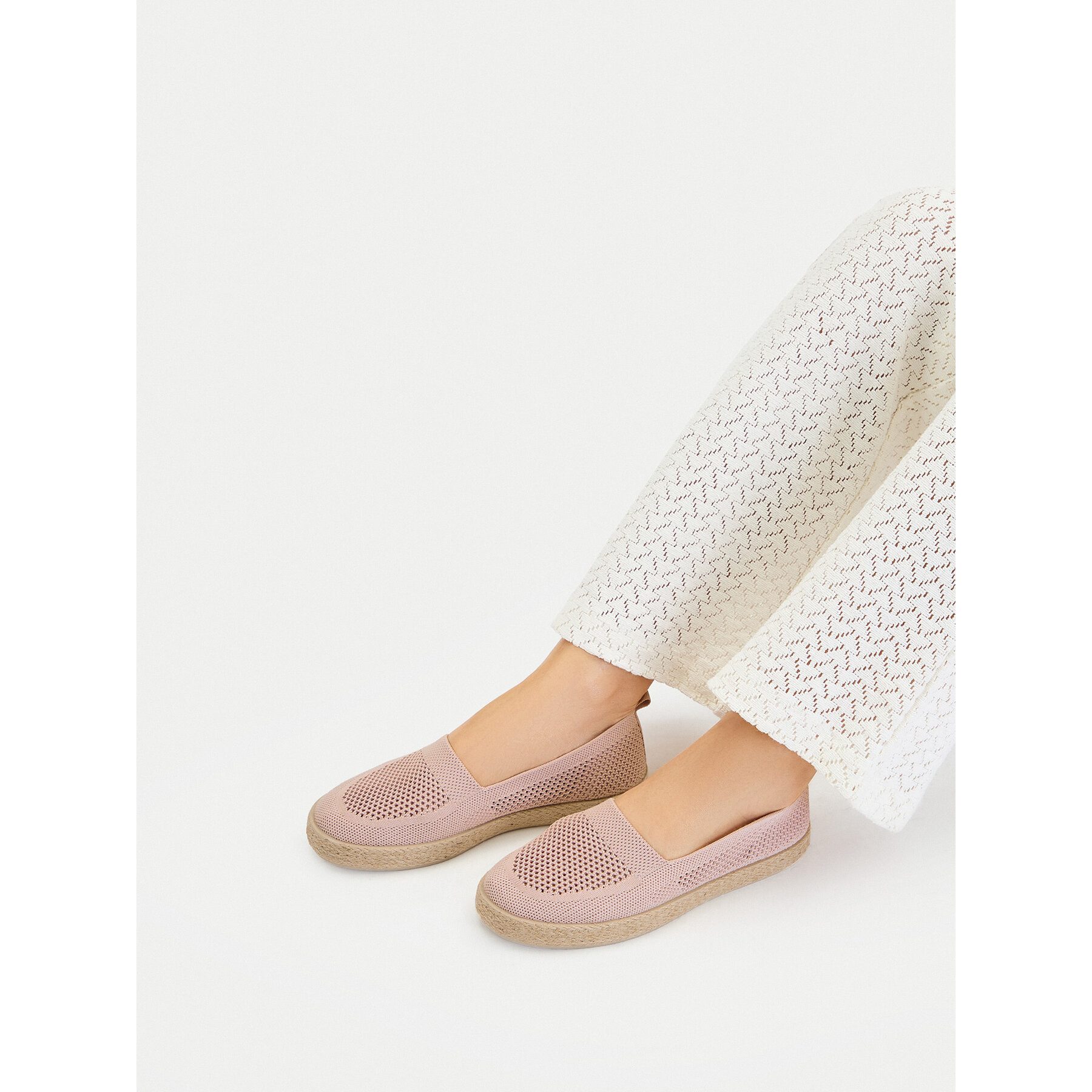 Jenny Jenny Damen-Espadrilles Rosa Espadrille – Bild 2 von 4