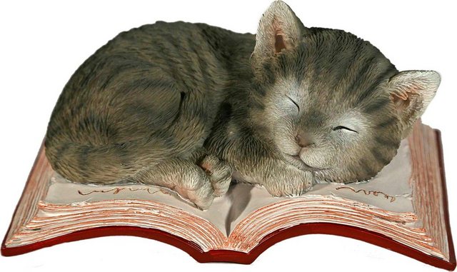 Casa Collection by Jänig Tierfigur »Katze schlafend auf Buch«-Otto