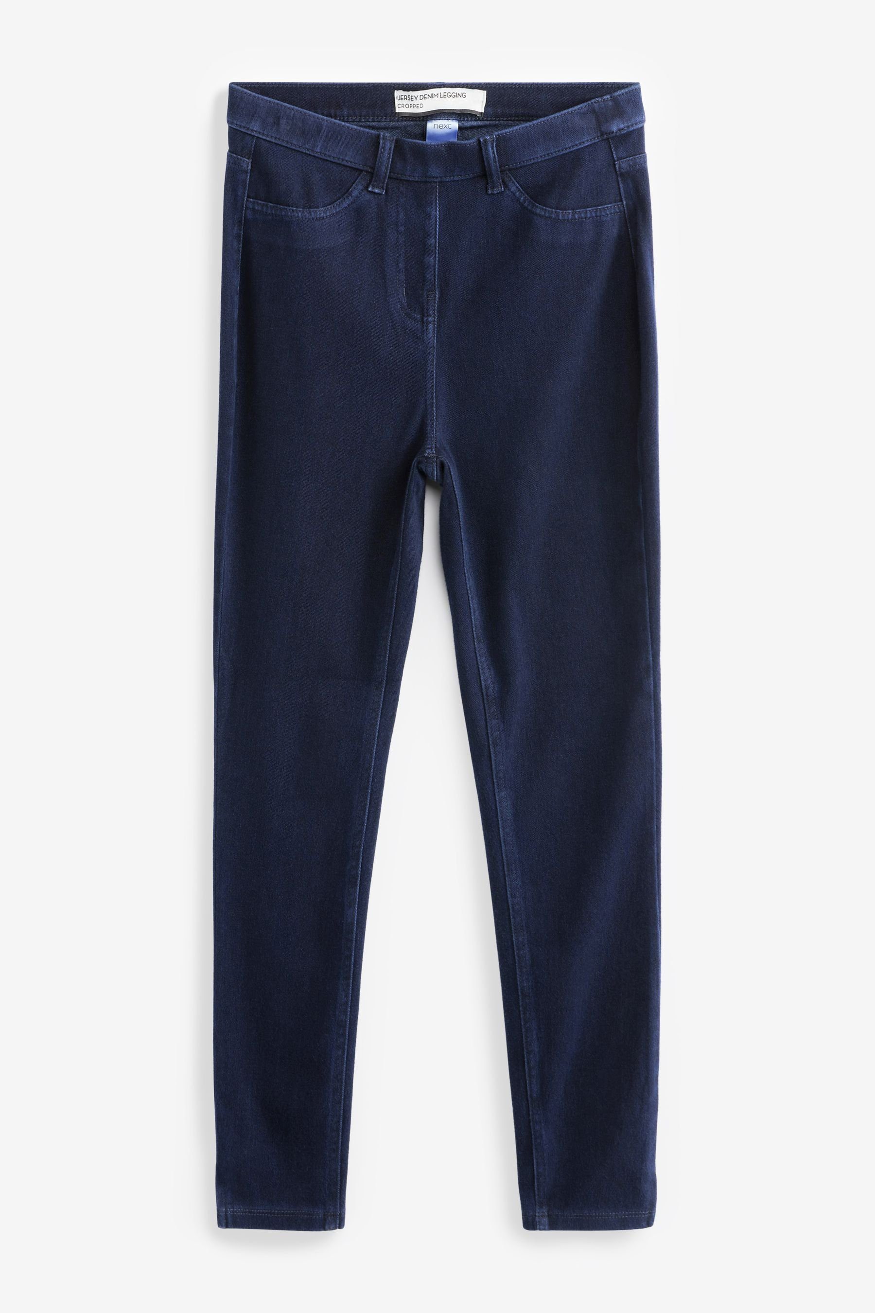 Next Jeansleggings Verkürzte Denim-Leggings aus Jersey günstig online kaufen