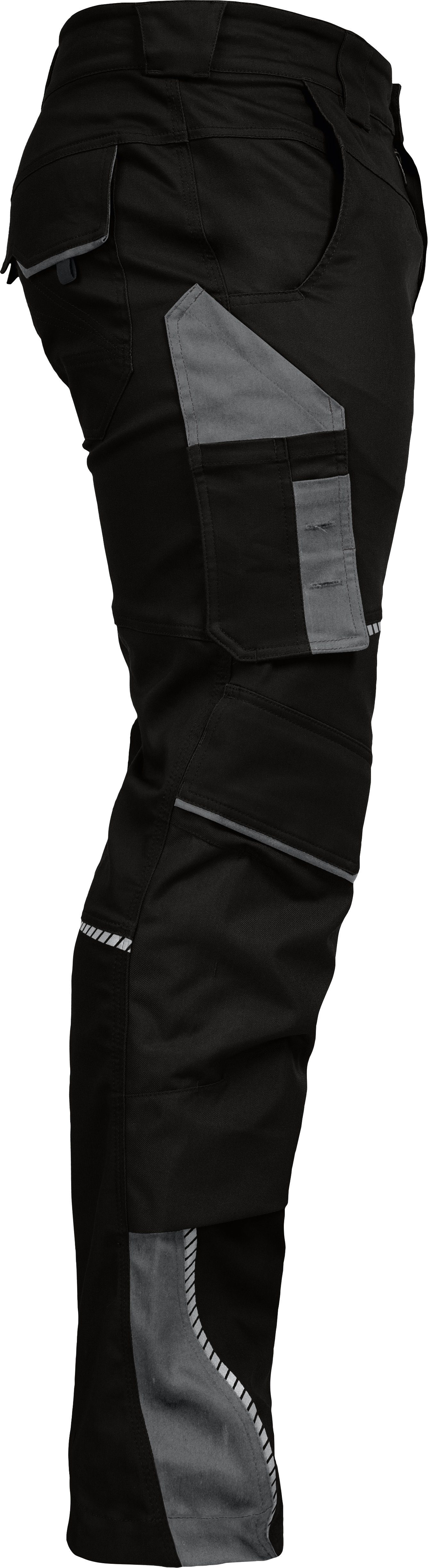 Leibwächter Arbeitshose Herren Flex-Line Cargohose, Bequeme Workwear, 290g/m² (Arbeitsbekleidung) dehnbar durch Elastan (Spandex), Waschbar bis 60°C & trocknergeeignet