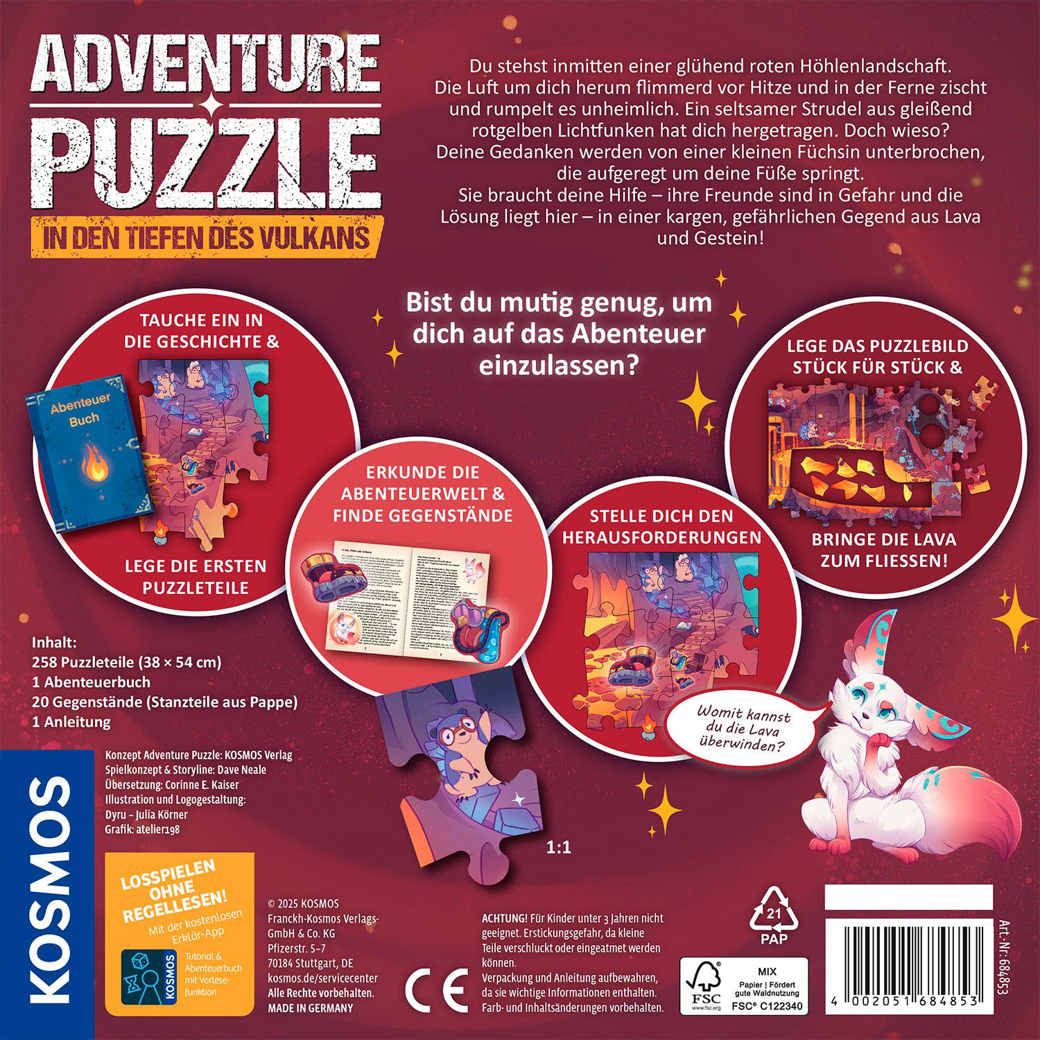 Kosmos Puzzle Adventure Puzzle In den günstig online kaufen
