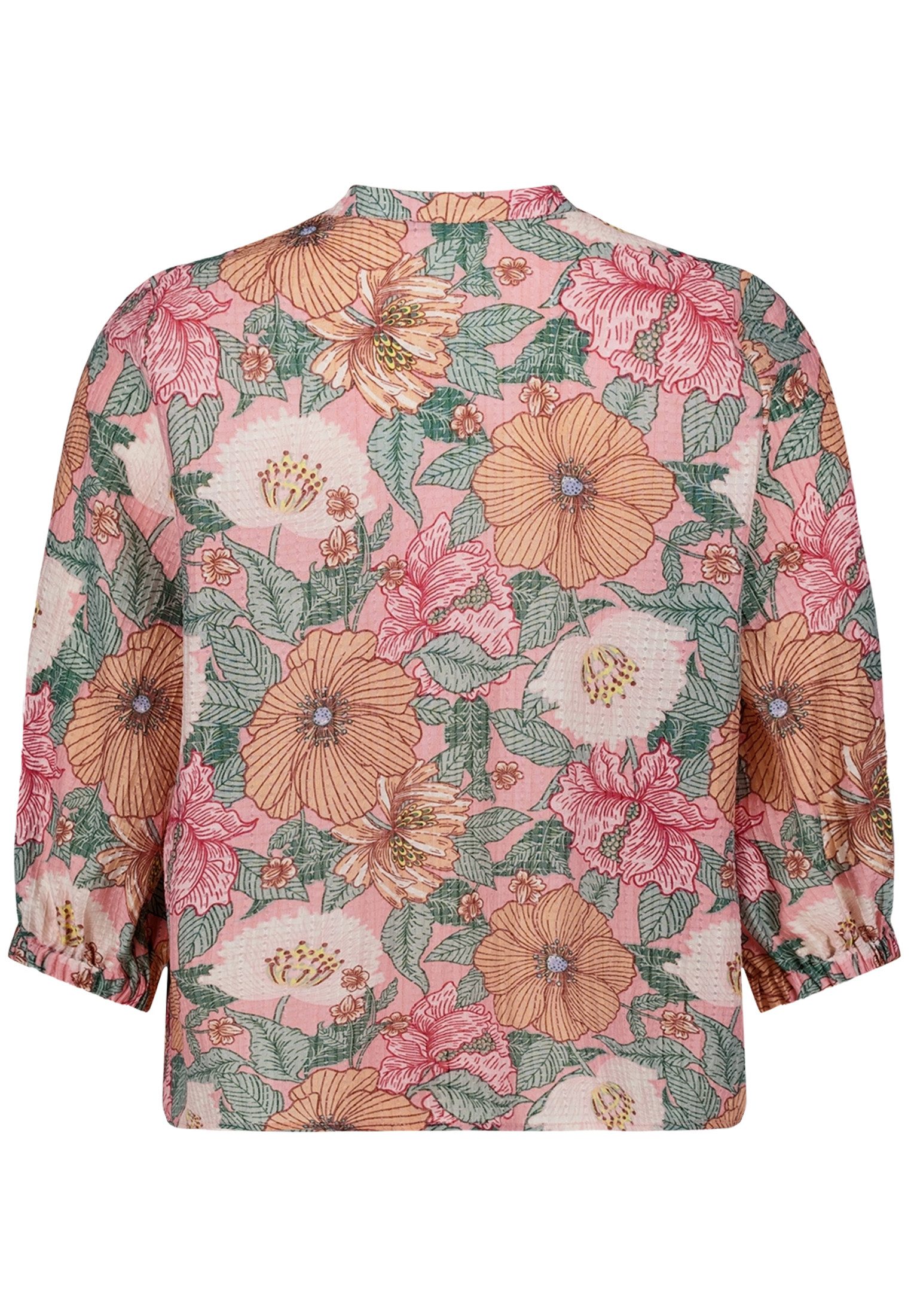 Zero Schlupfbluse Damen mit Blumenprint