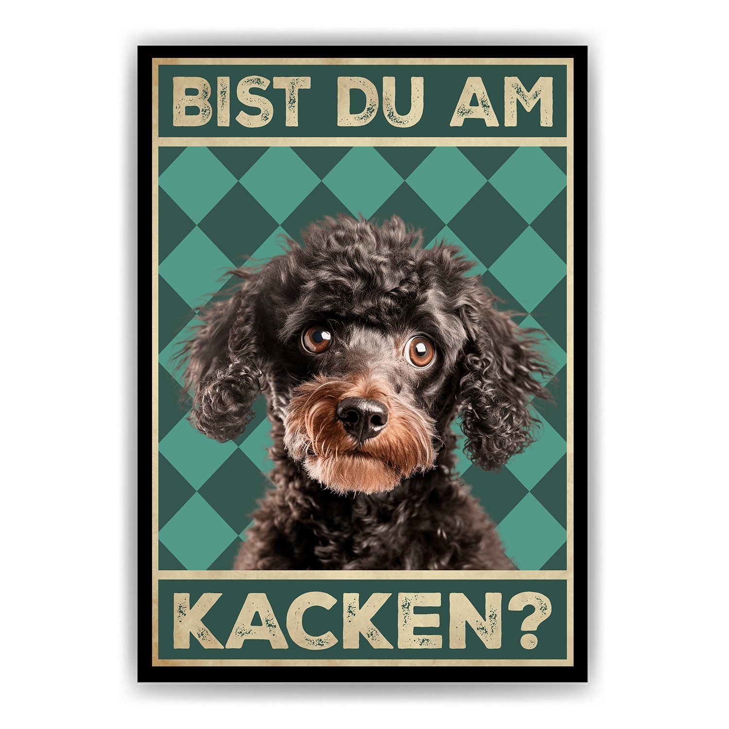 Tigerlino Poster Bist du am Kacken? günstig online kaufen