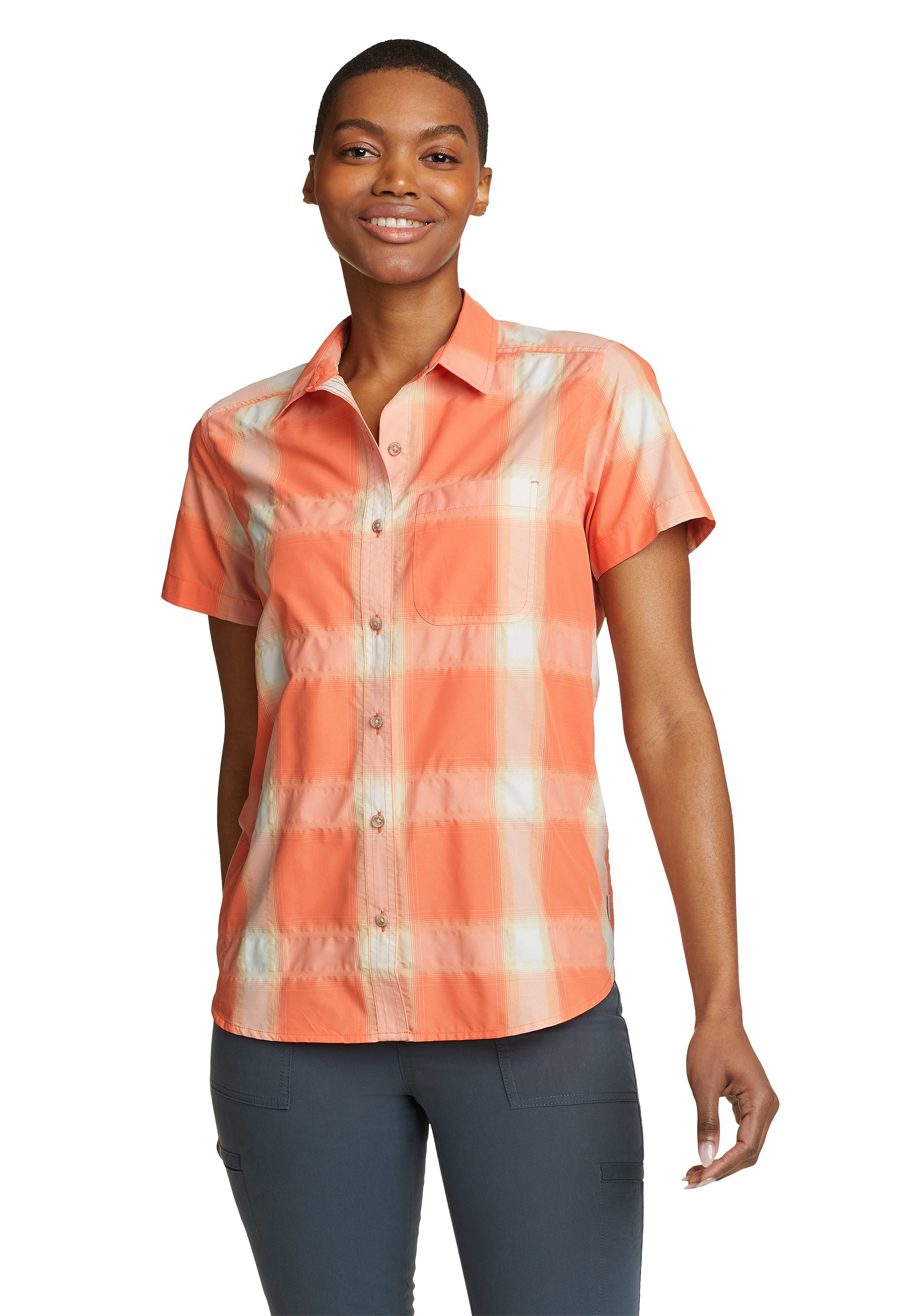 Eddie Bauer Funktionsbluse Mountain Bluse - kurzarm