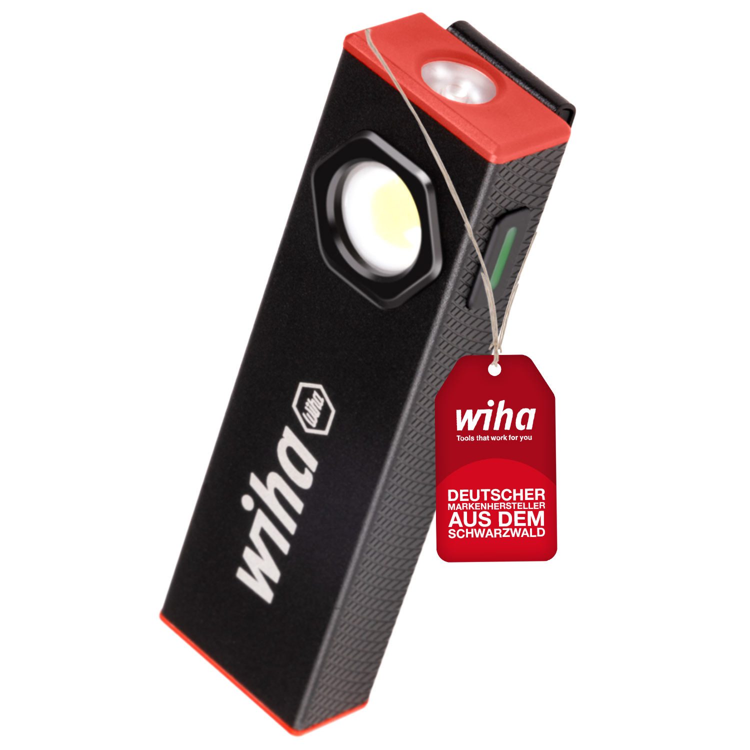 Wiha LED Taschenlampe 800 lm (45701), 5 Leuchtmodi