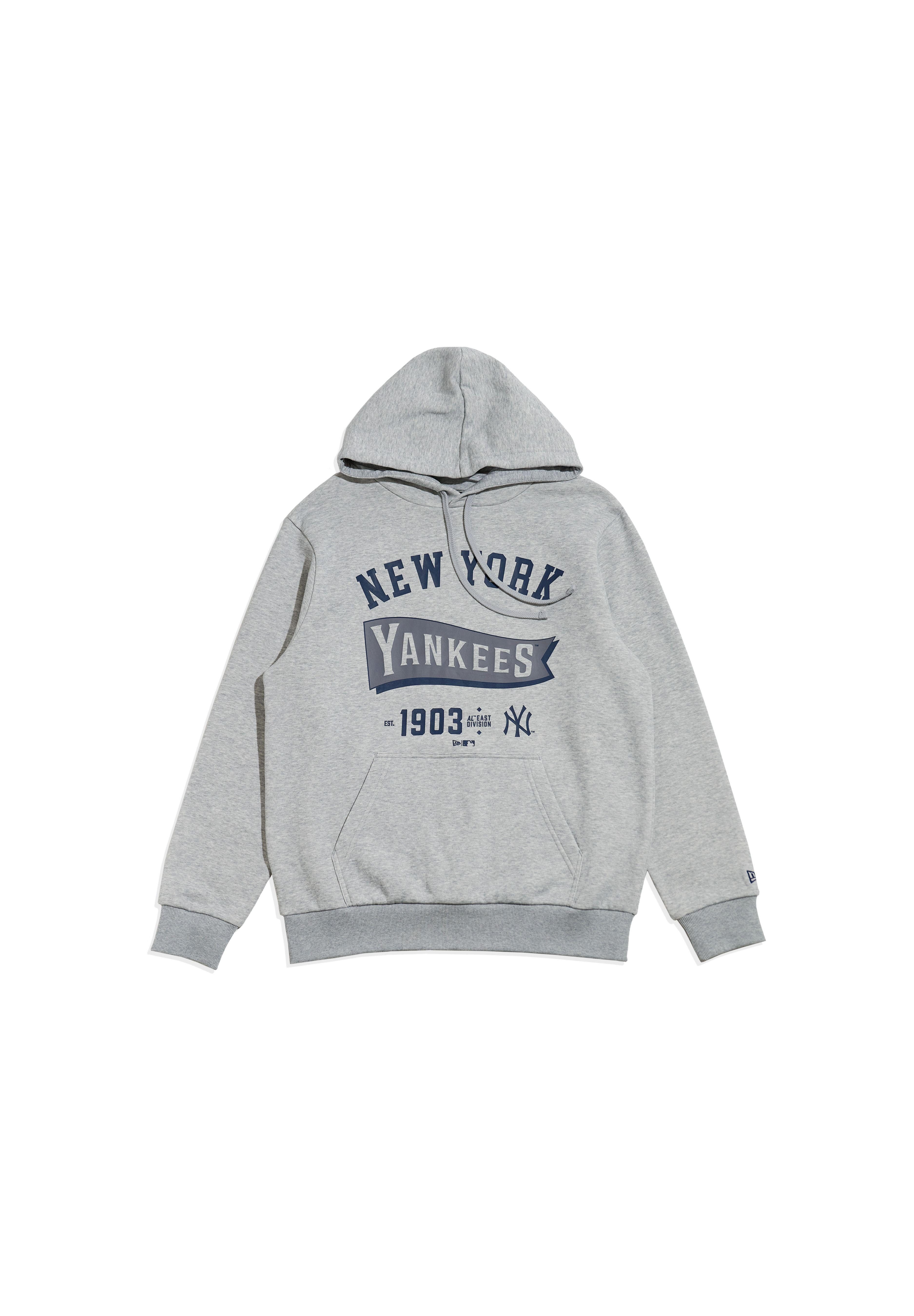 New Era Hoodie New York Yankees New Era MLB Pennant Graphic Hoody Kapuzenpullover Gra (1-tlg)