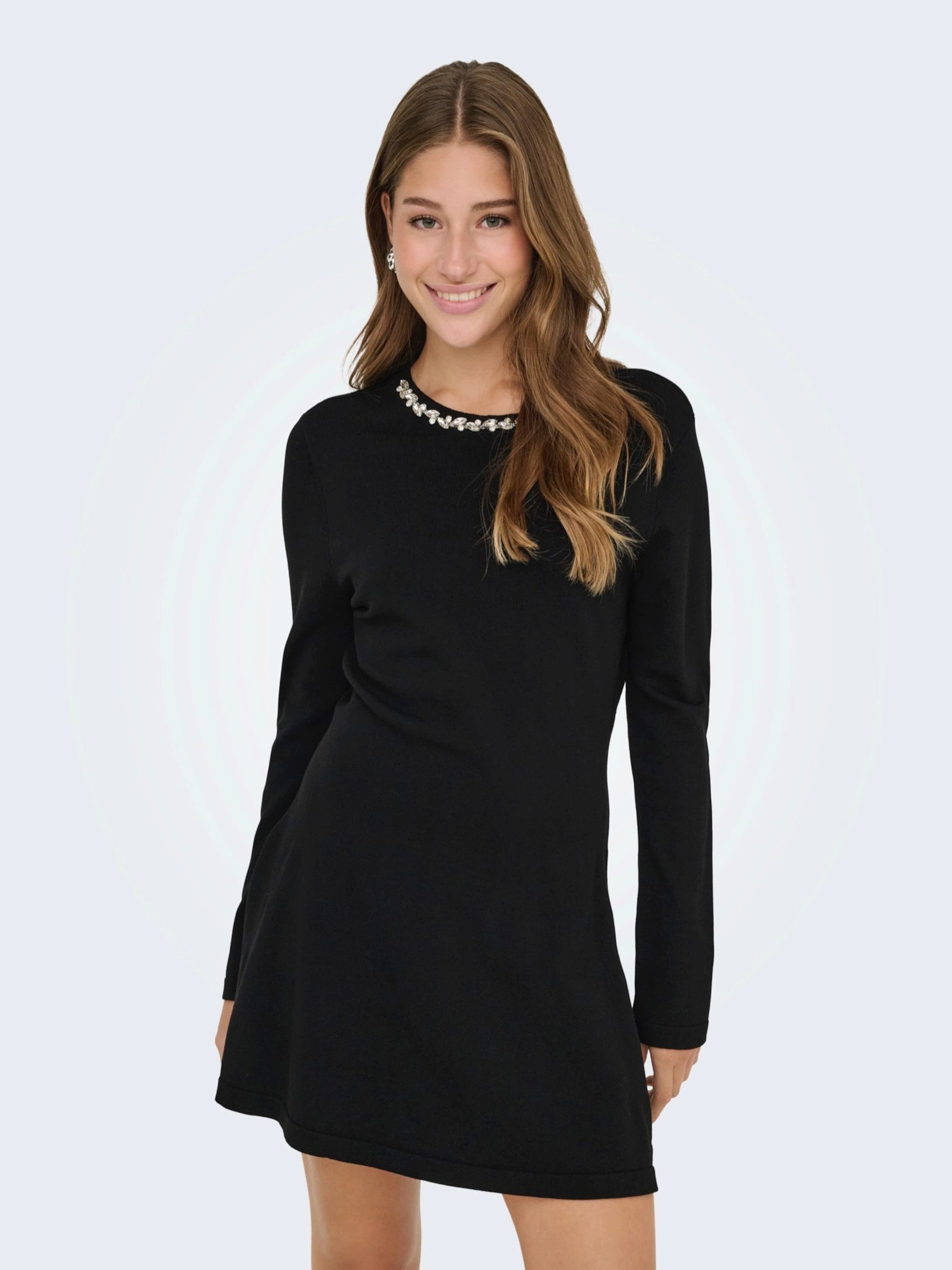 ONLY Minikleid ONLMilla (1-tlg) Ziersteine