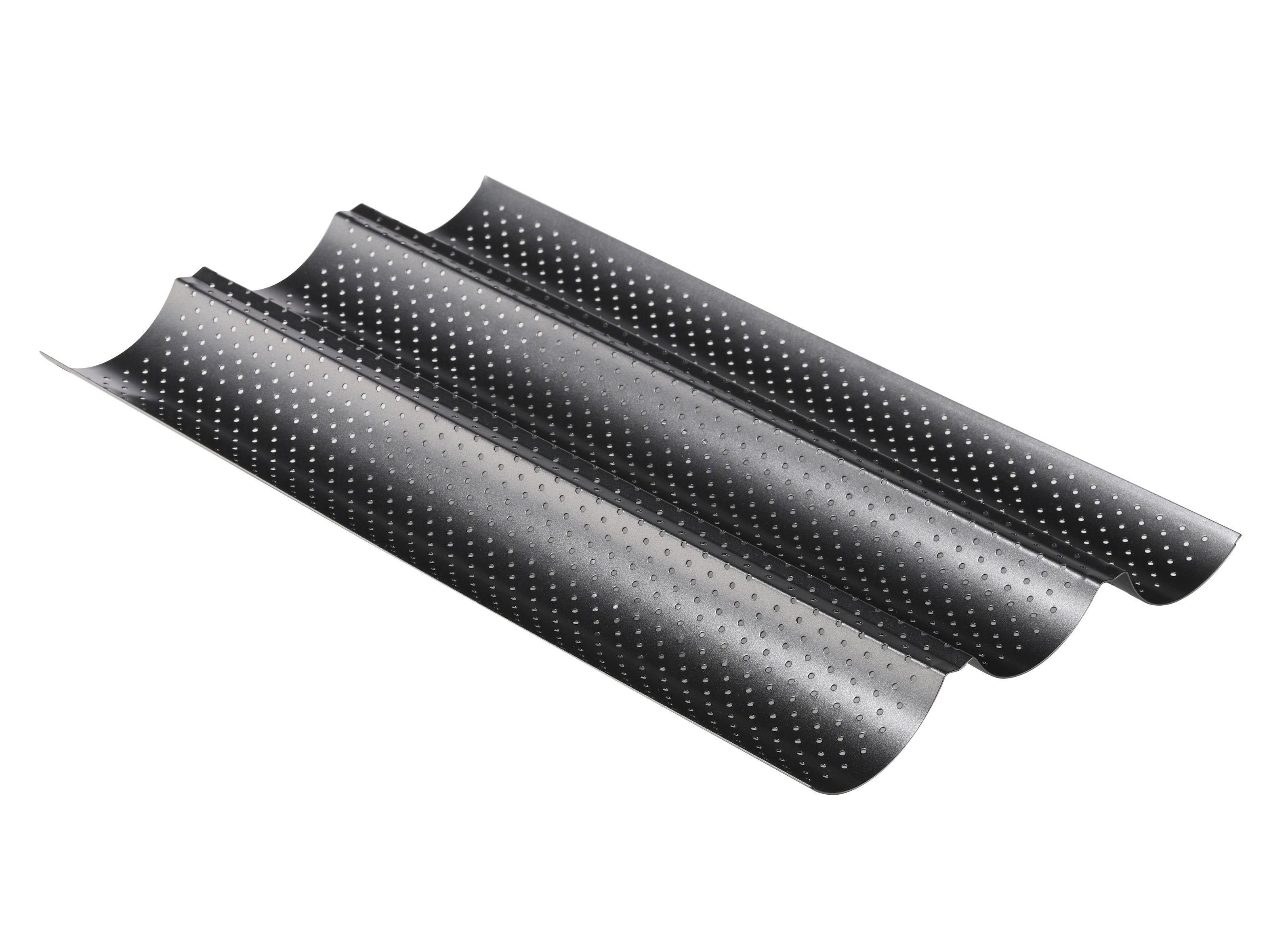 Spetebo Brotbackform Baguette Backblech - 38 x 24 cm - Brotbackform, (Inhalt 1-tlg), antihaftbeschichtet