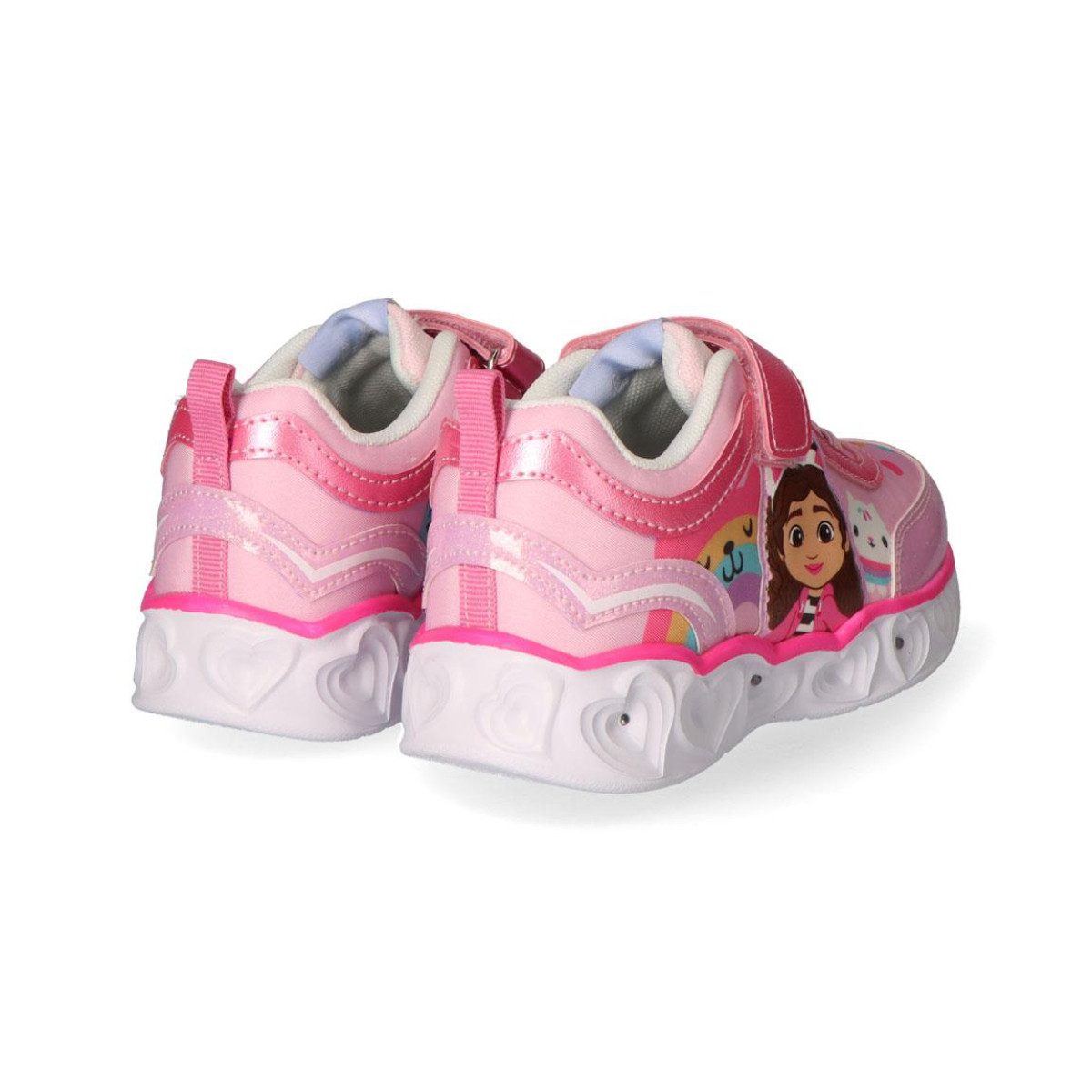 Dreamworks Gabby’s Dollhouse Sneaker für Kinder mit leichter EVA Sohle und Lichteffekt Sneaker