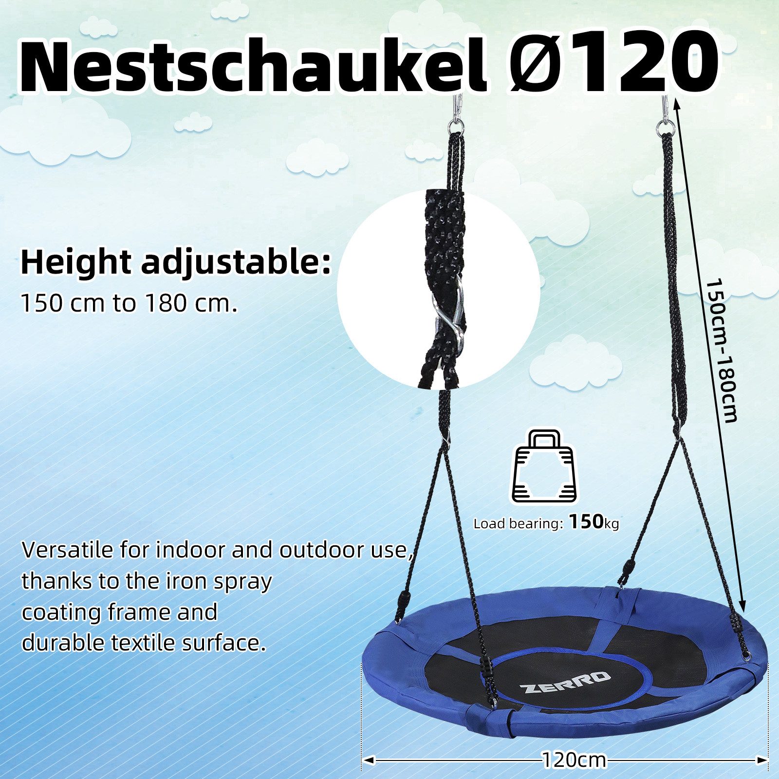 CCLIFE Nestschaukel ZERRO Nestschaukel Outdoor & günstig online kaufen