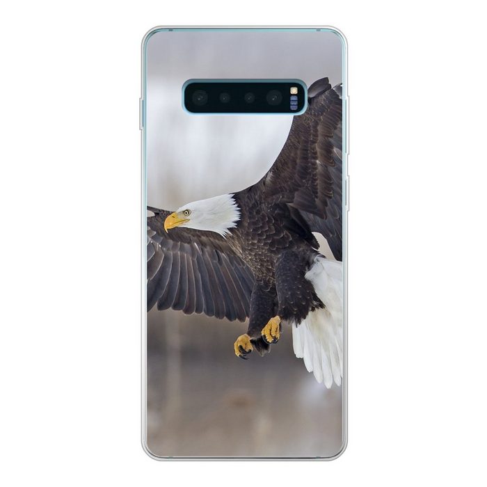 MuchoWow Handyhülle Vogel - Seeadler - Flügel Phone Case Handyhülle Samsung Galaxy S10 Lite Silikon Schutzhülle