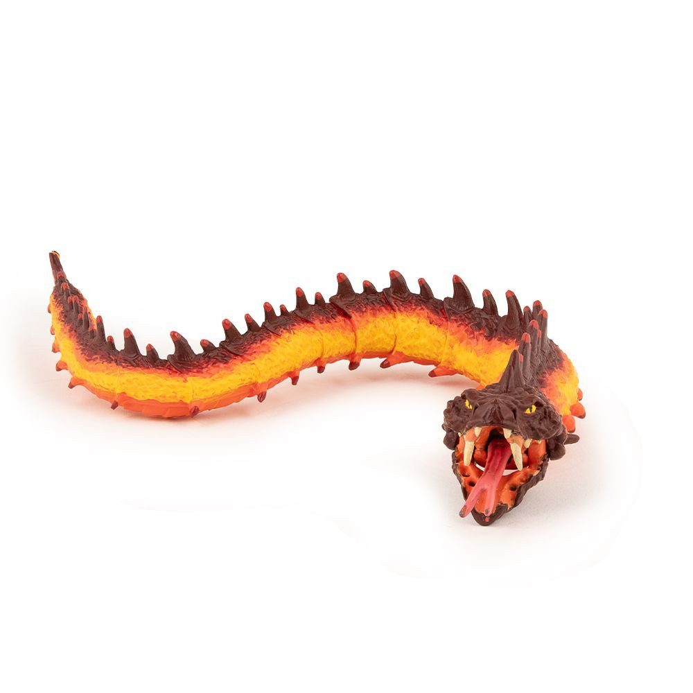 papo Spielfigur Papo Spielfigur Feuerbasiliks braun/rot/gelb 2,5cm