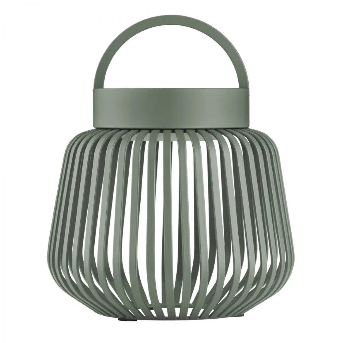 blomus Windlicht Mobile LED Leuchte Lito Agave Green (12cm)