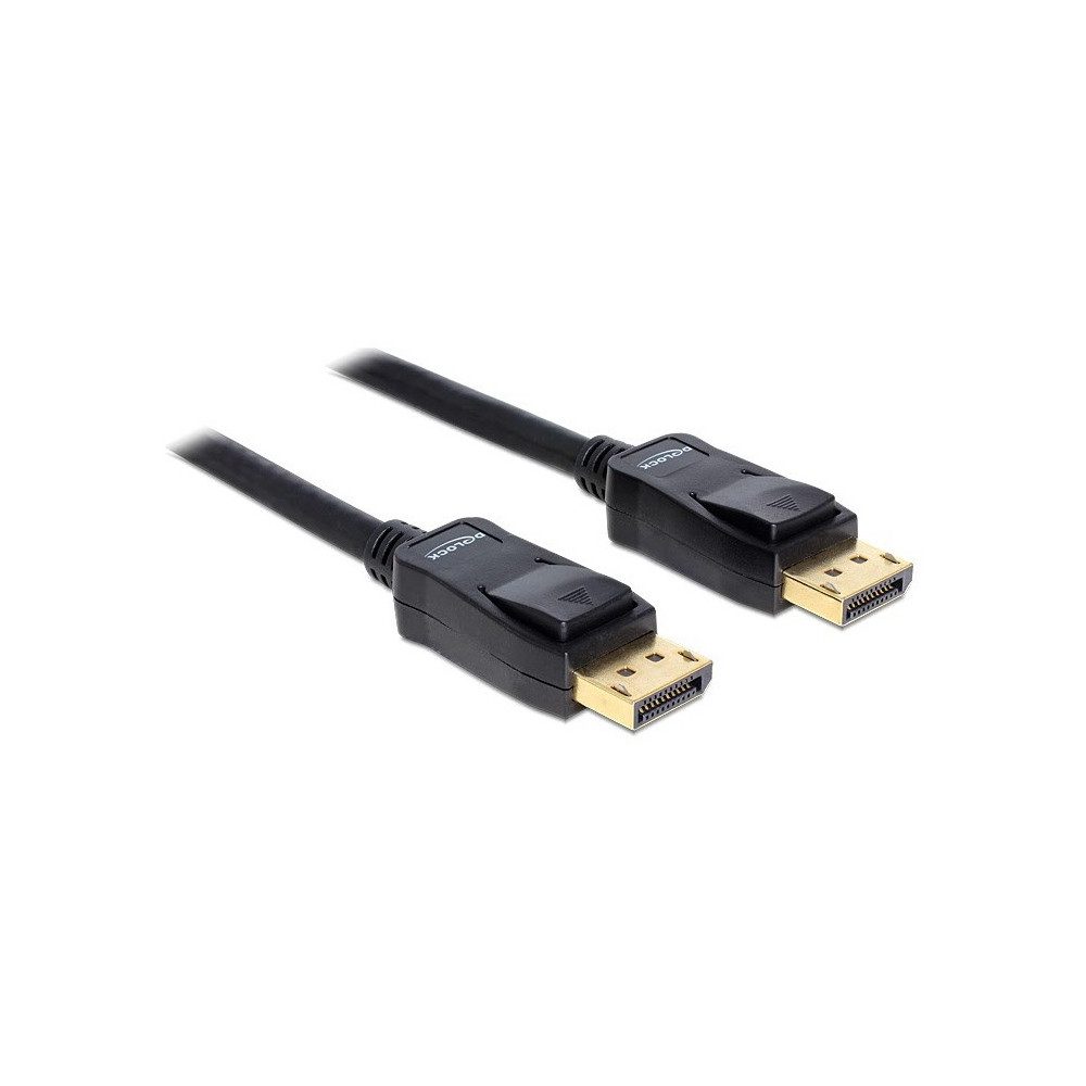 Delock DisplayPort Stecker 3m - Kabel Audio- & Video-Adapter