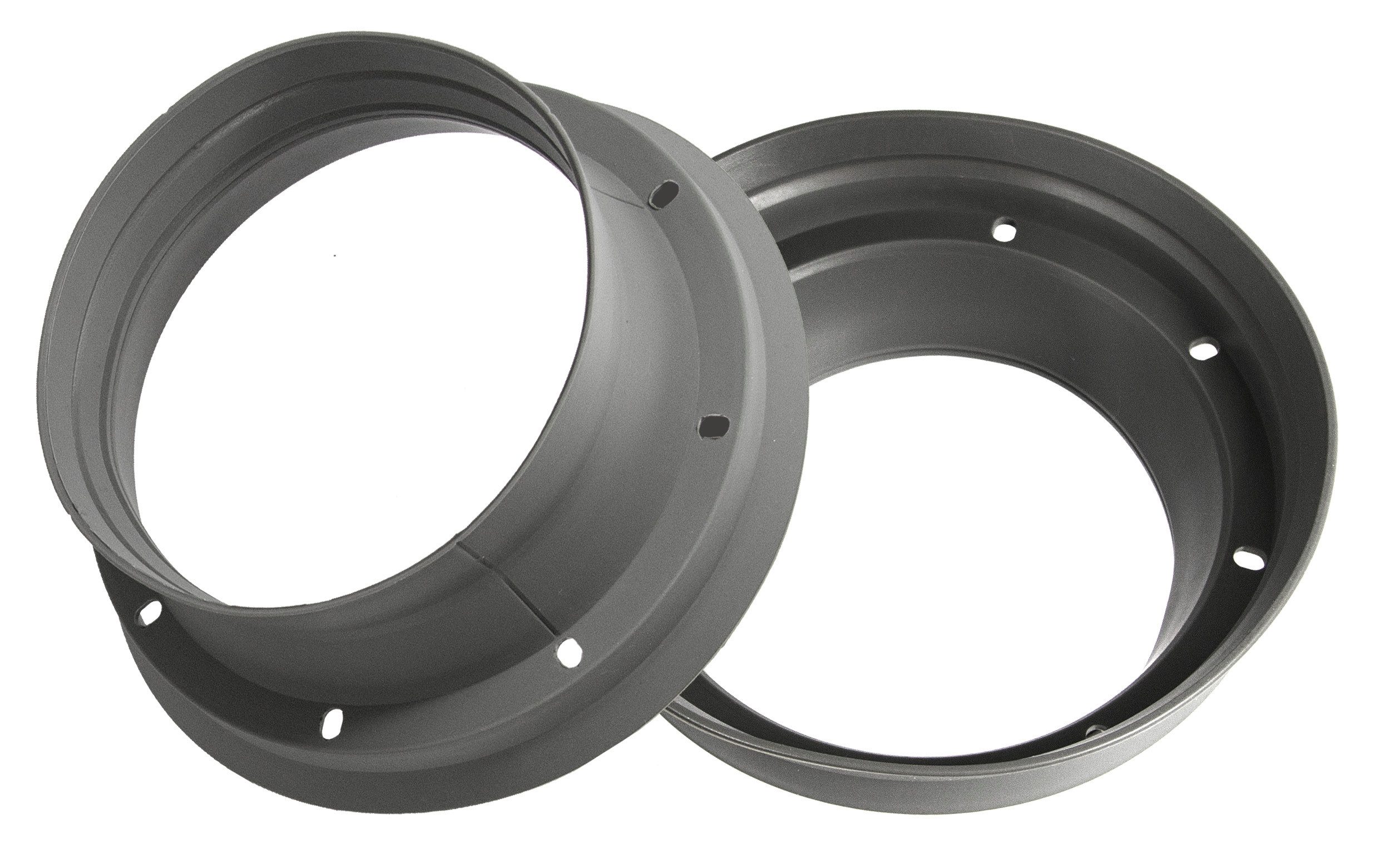 Musway MUSWAY MSB165 Silikon Lautsprechermanschetten 16,5 cm Auto-Adapter