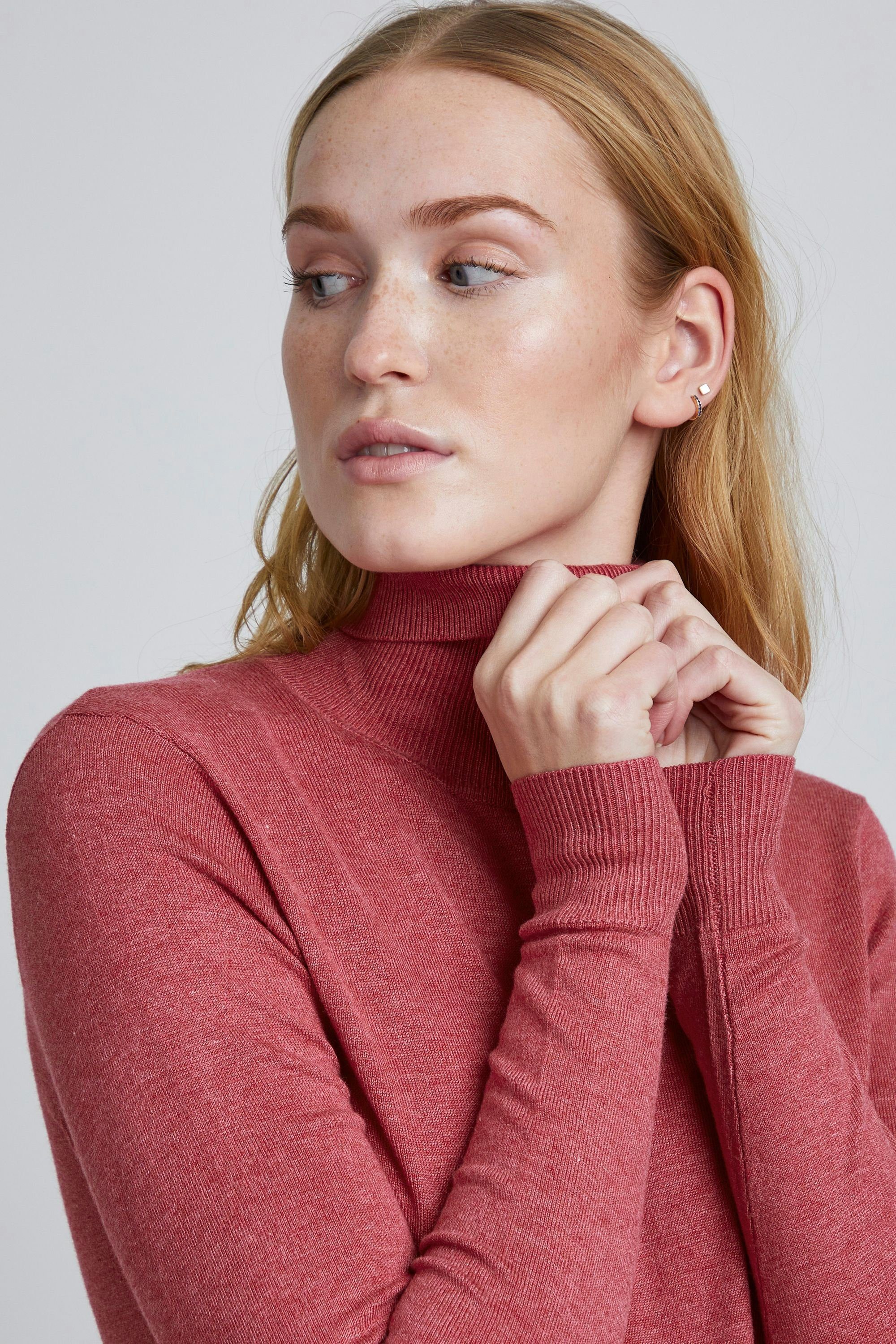 ROLLNECK Wine Raspberry -20811056 Rollkragenpullover b.young BYMMPIMBA Melange (1817411)