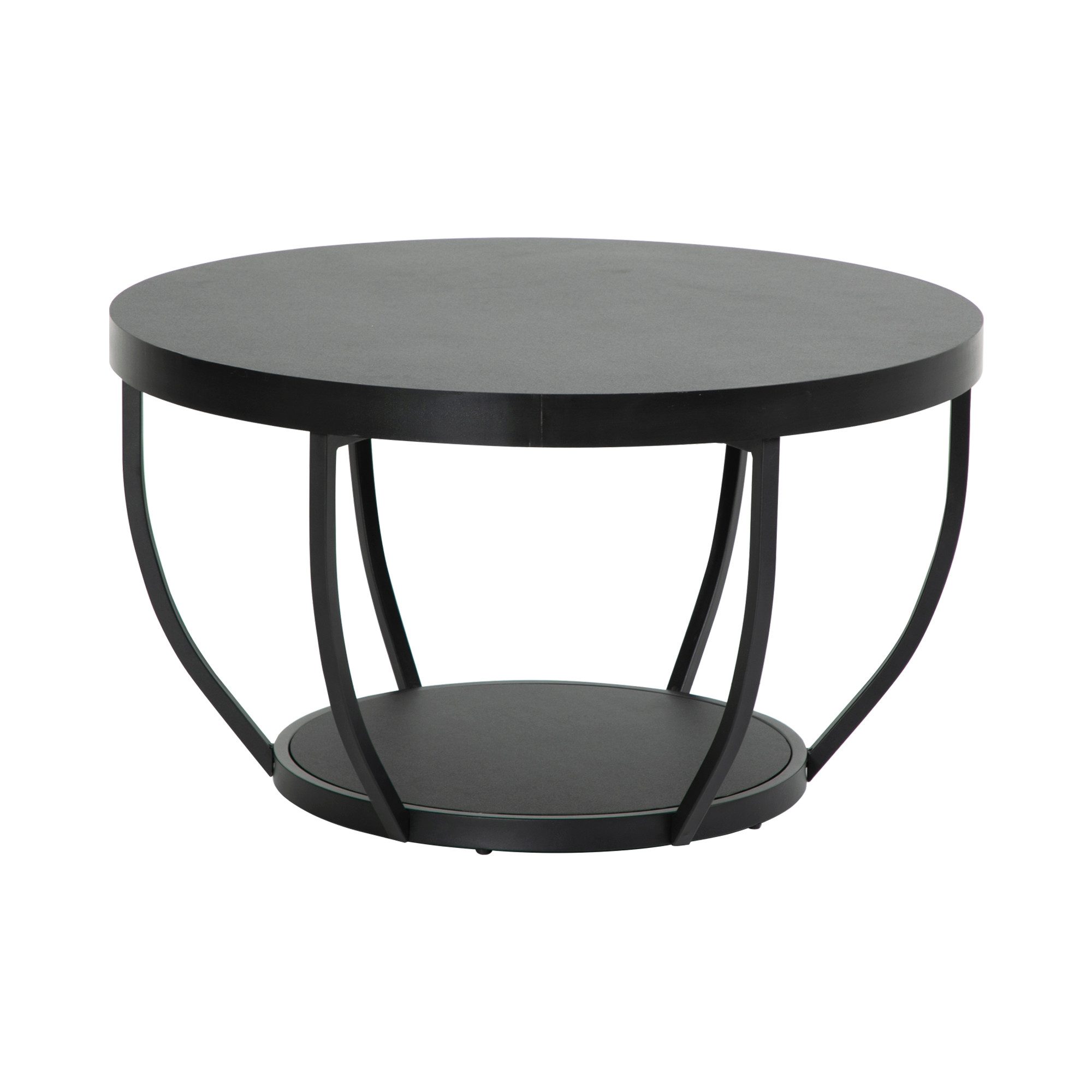 Home Collective Couchtisch Beistelltisch rund Ø 80 cm moderner Wohnzimmerti günstig online kaufen