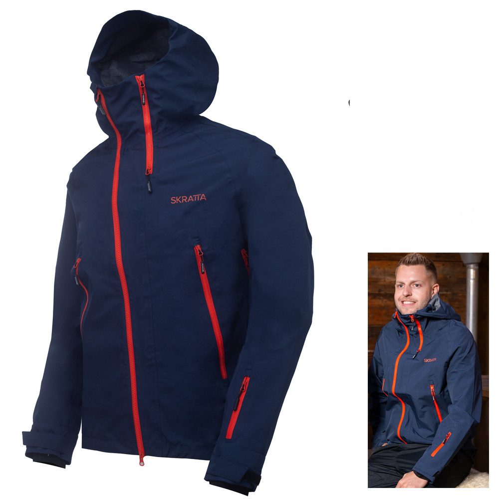 Hardshelljacke Skratta - 3Lagen wasserfeste Herren Softshell Outdoorjacke 15K Jutis