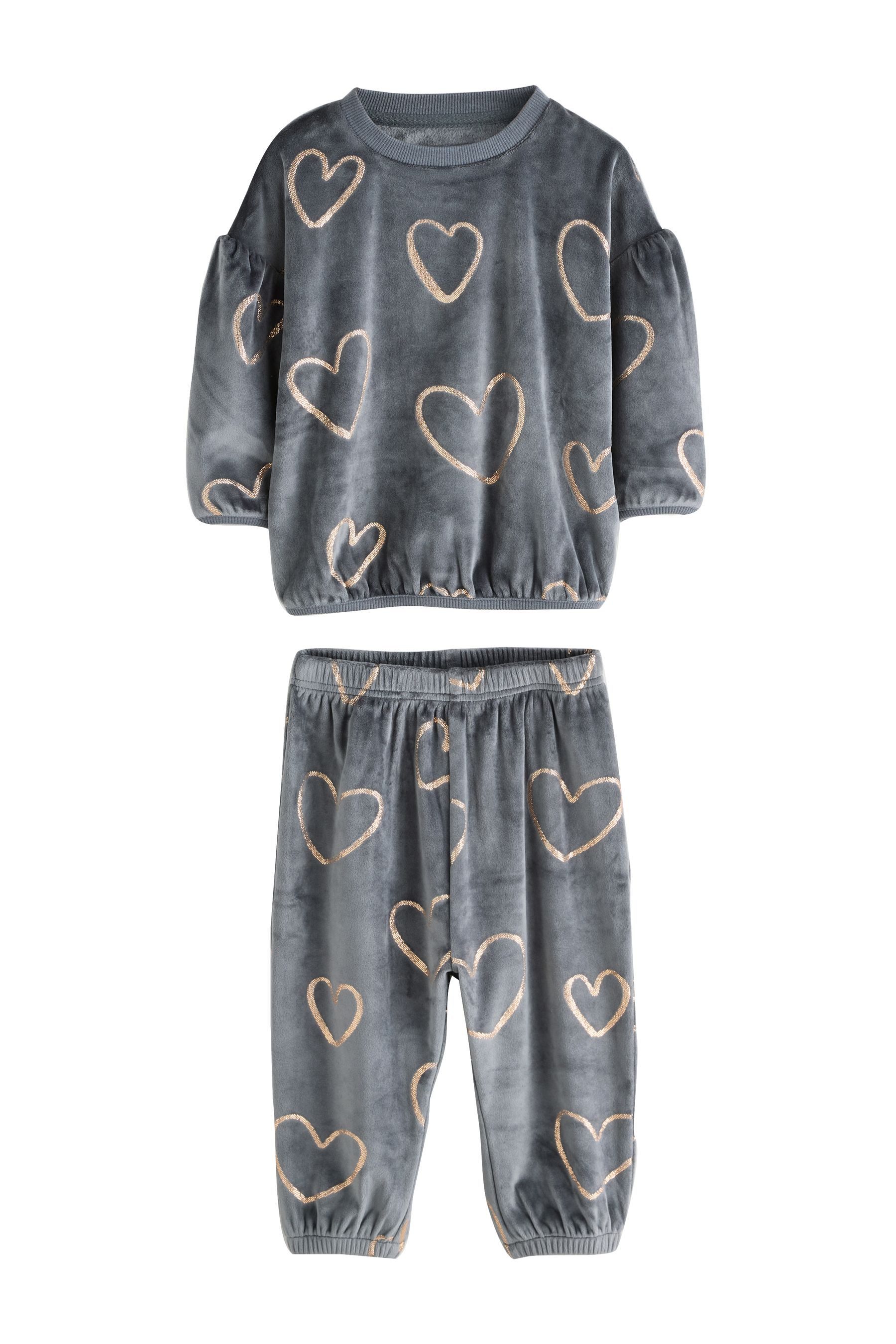 Next Pyjama Kuscheliger Fleece-Pyjama (2 tlg) günstig online kaufen